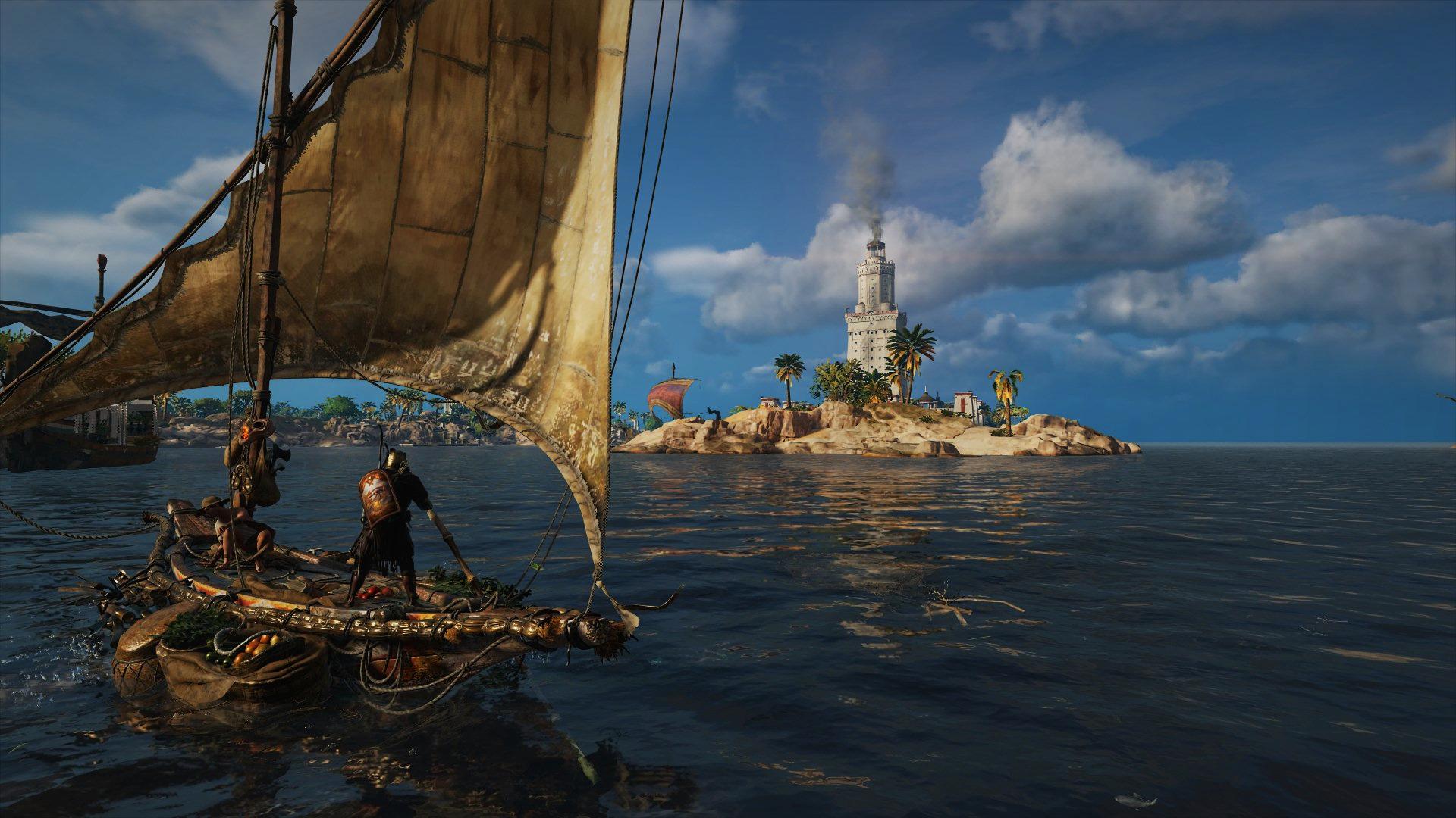 Assassin's Creed Origins still has one of the best water in gaming r