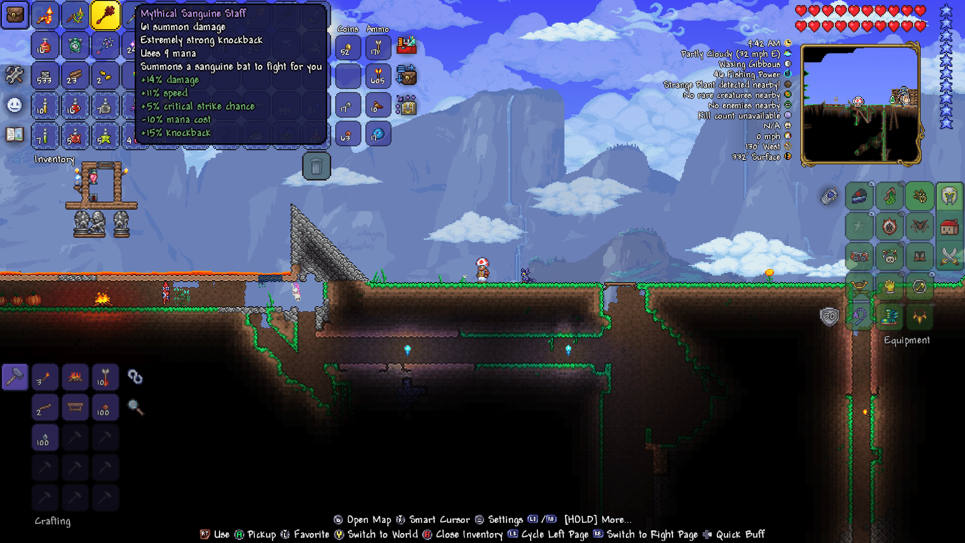 Gave up on blade staff and grinded sanguine only to get a hallow key