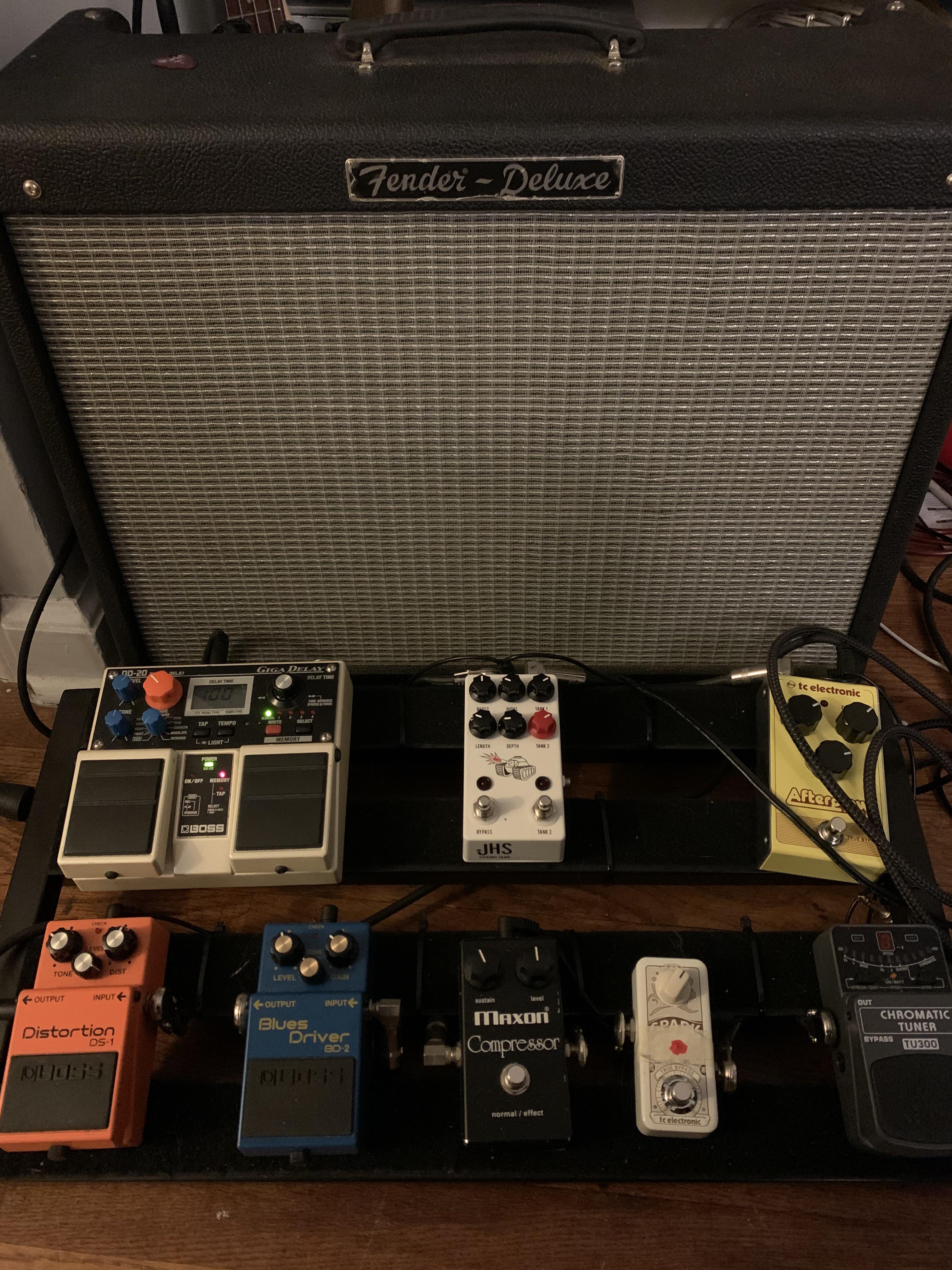 New amp day! The Fender Hot Rod Deluxe IV. It’s my first tube amp