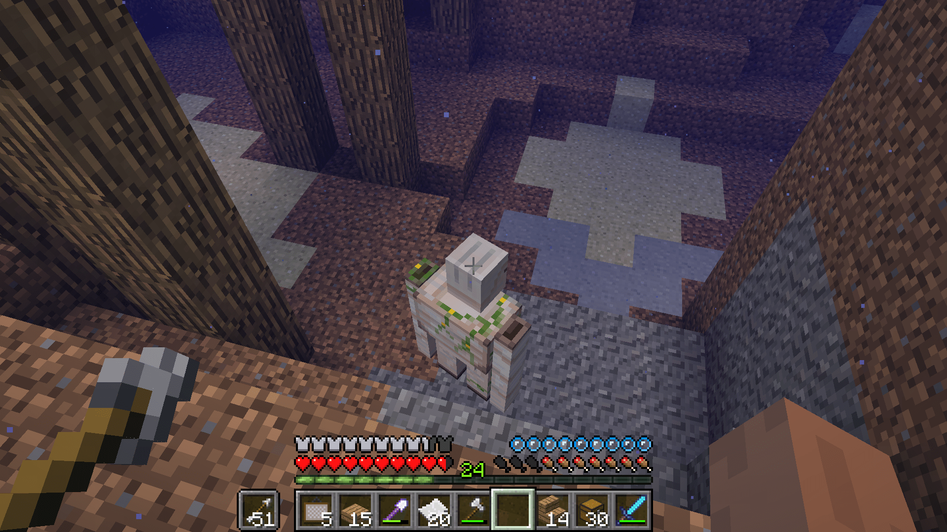 Well, at least he fixed the drowned problem Minecraft