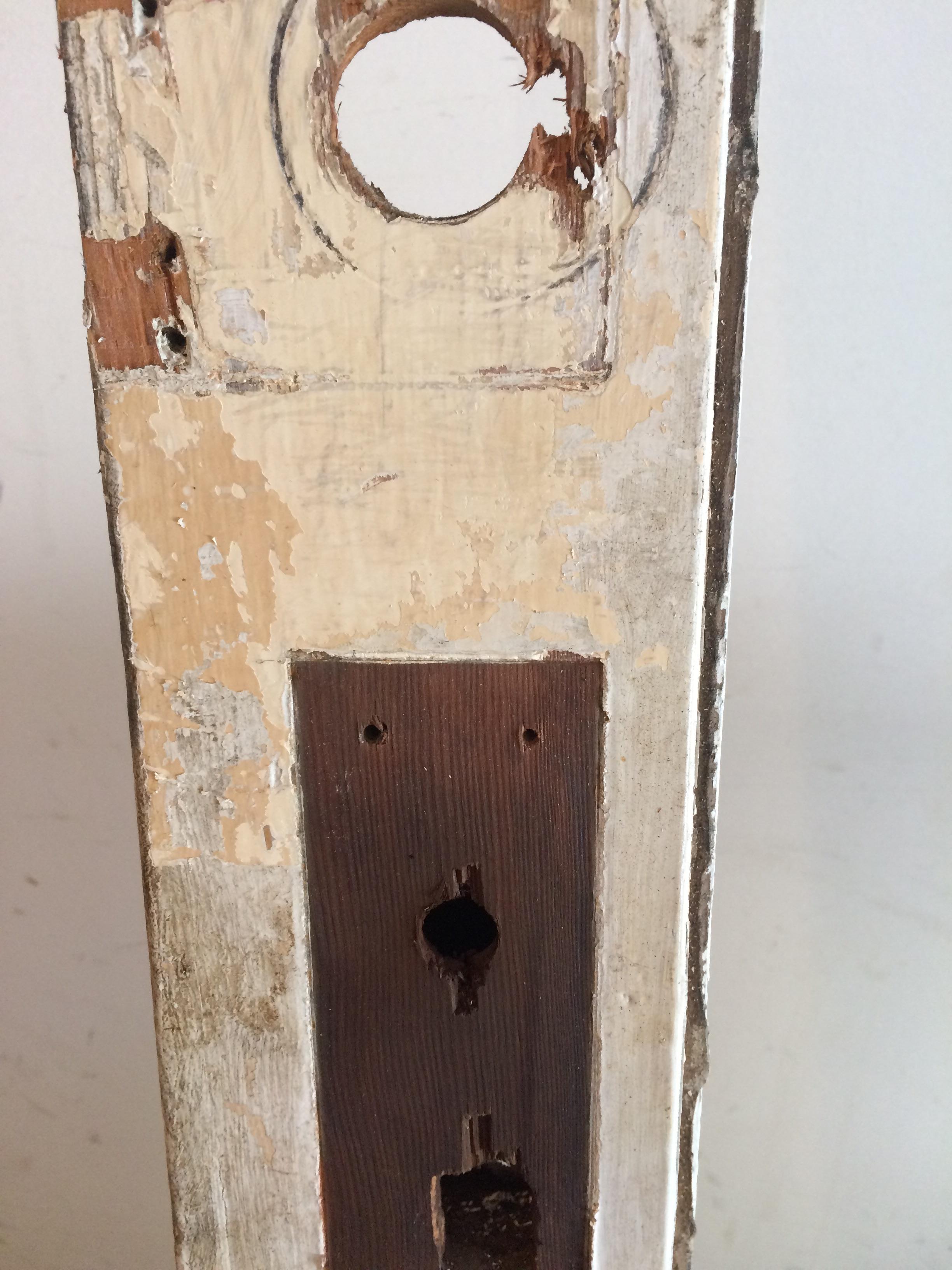 Refinishing an old door. What type of wood should I use to fill in old