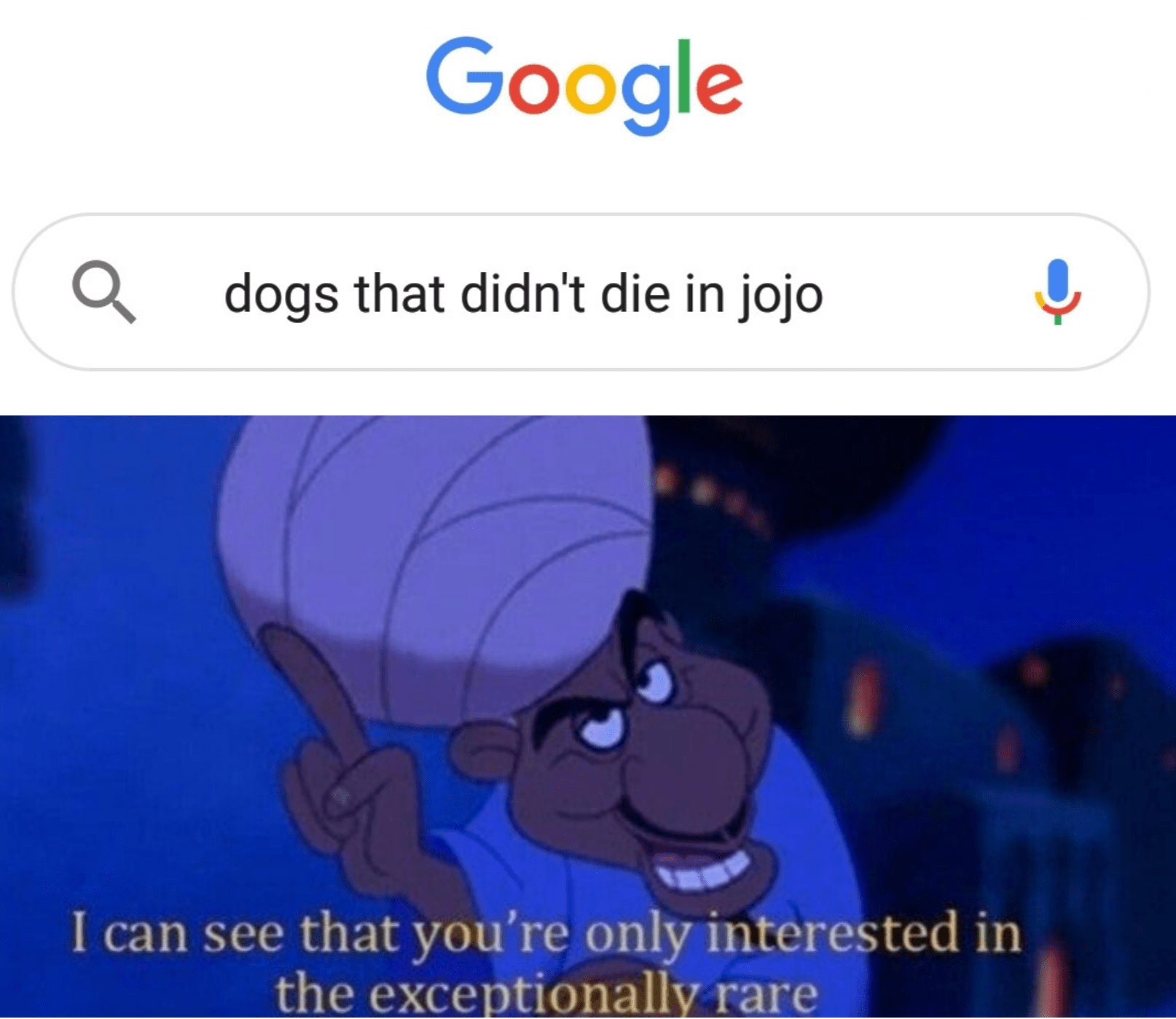 Good thing Kars saves dogs r/ShitPostCrusaders