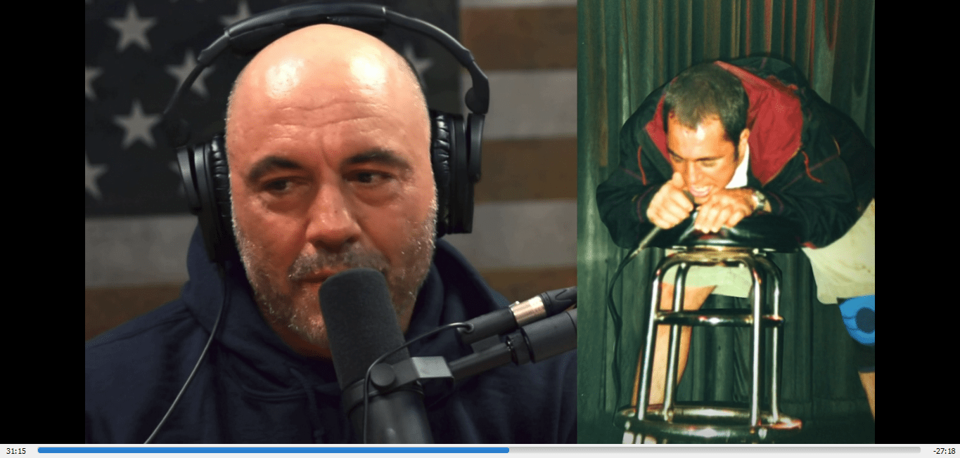 This is an actual moment in the Comedy Store documentary r