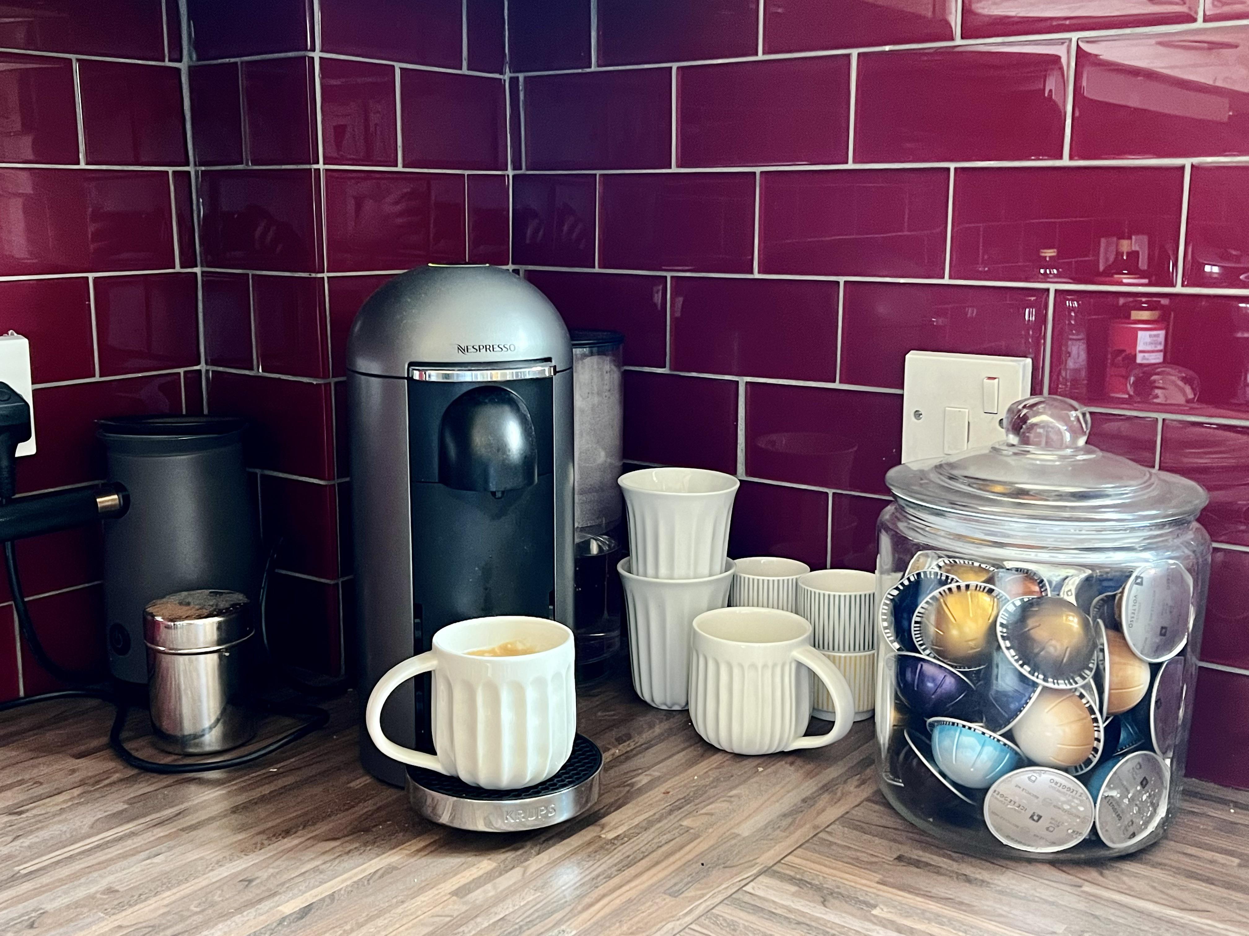 My little home coffee corner 🥰 r/nespresso