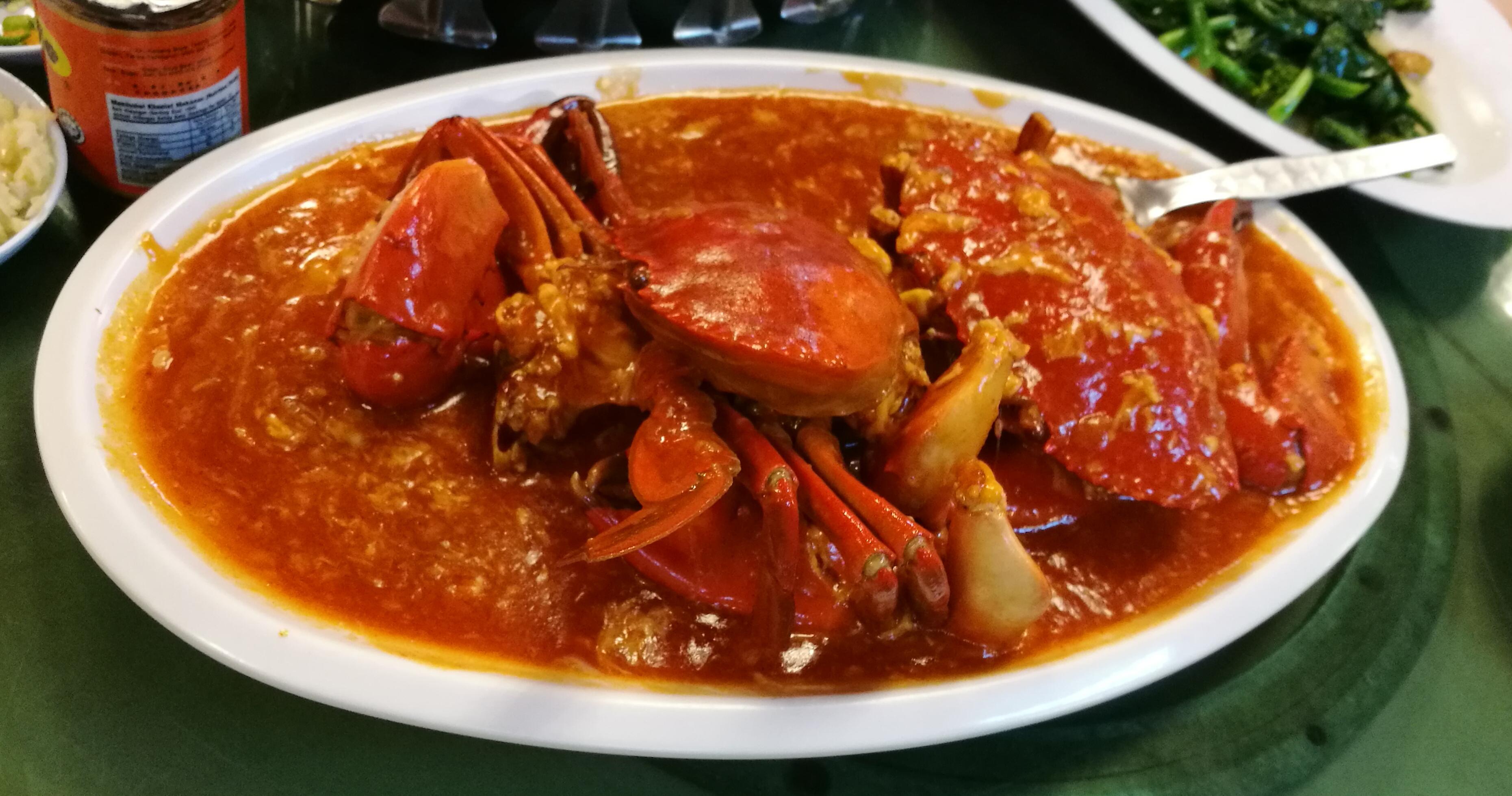 [I ate] Crabs in tomato chili sauce r/food