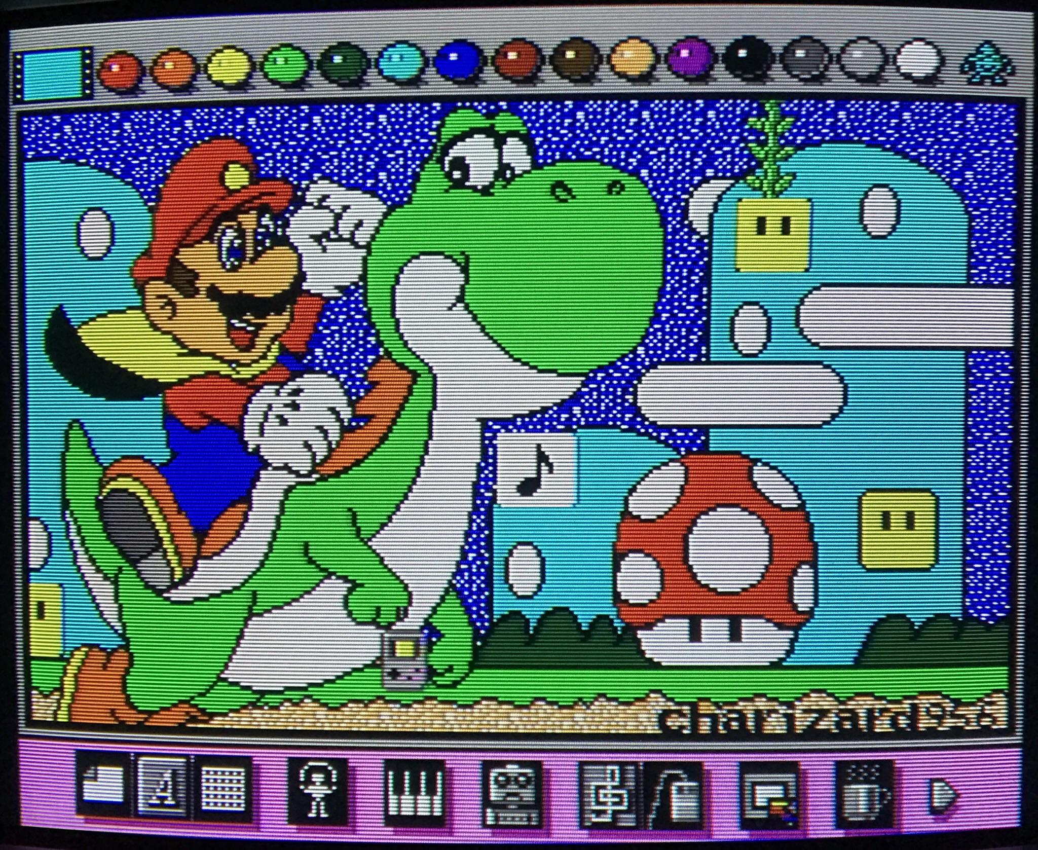 122 best Mario Paint images on Pholder Snes, Nostalgia and Gamecollecting