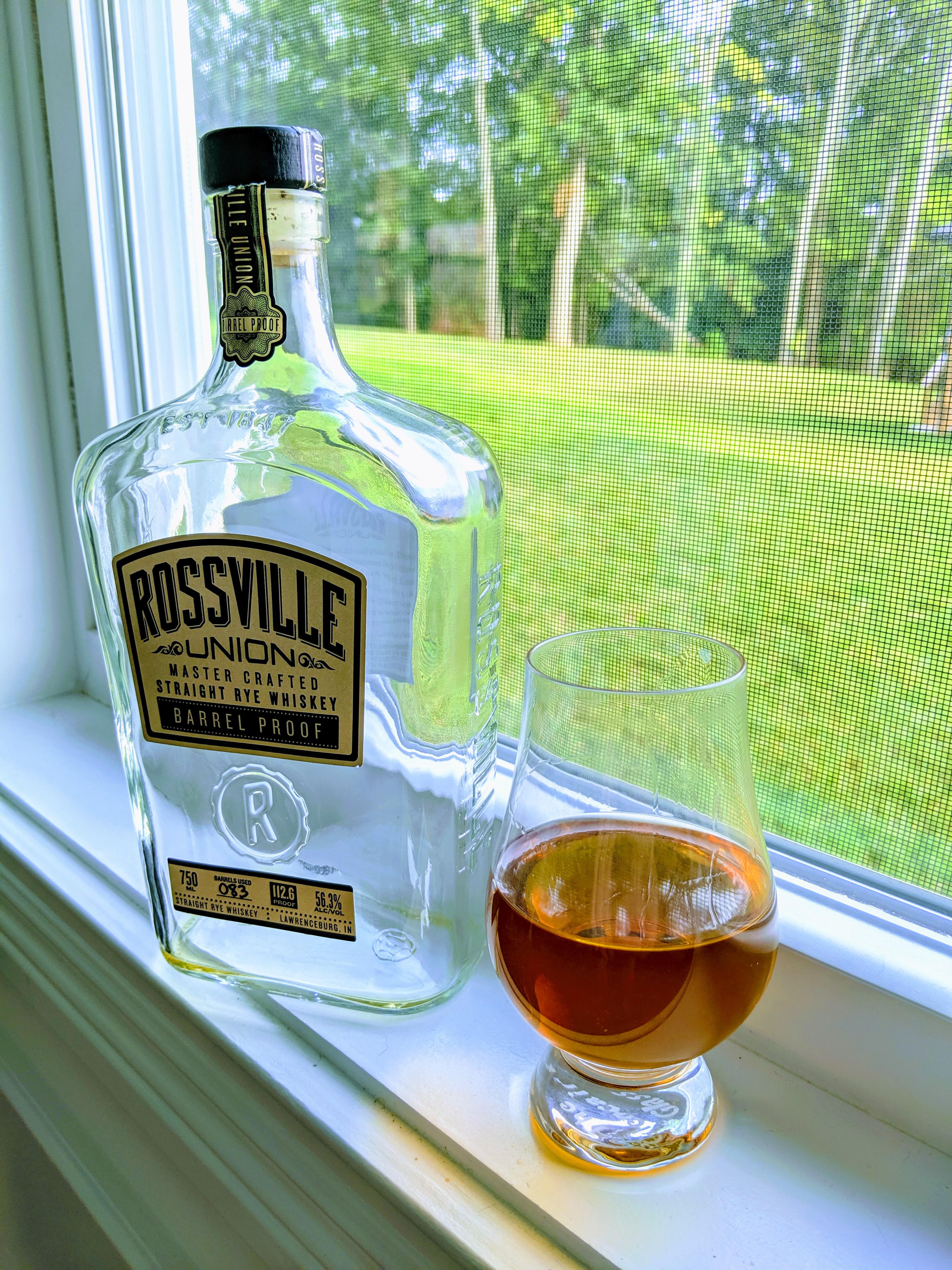 Review 5 Rossville Union Barrel Proof Rye (MGP) r/bourbon