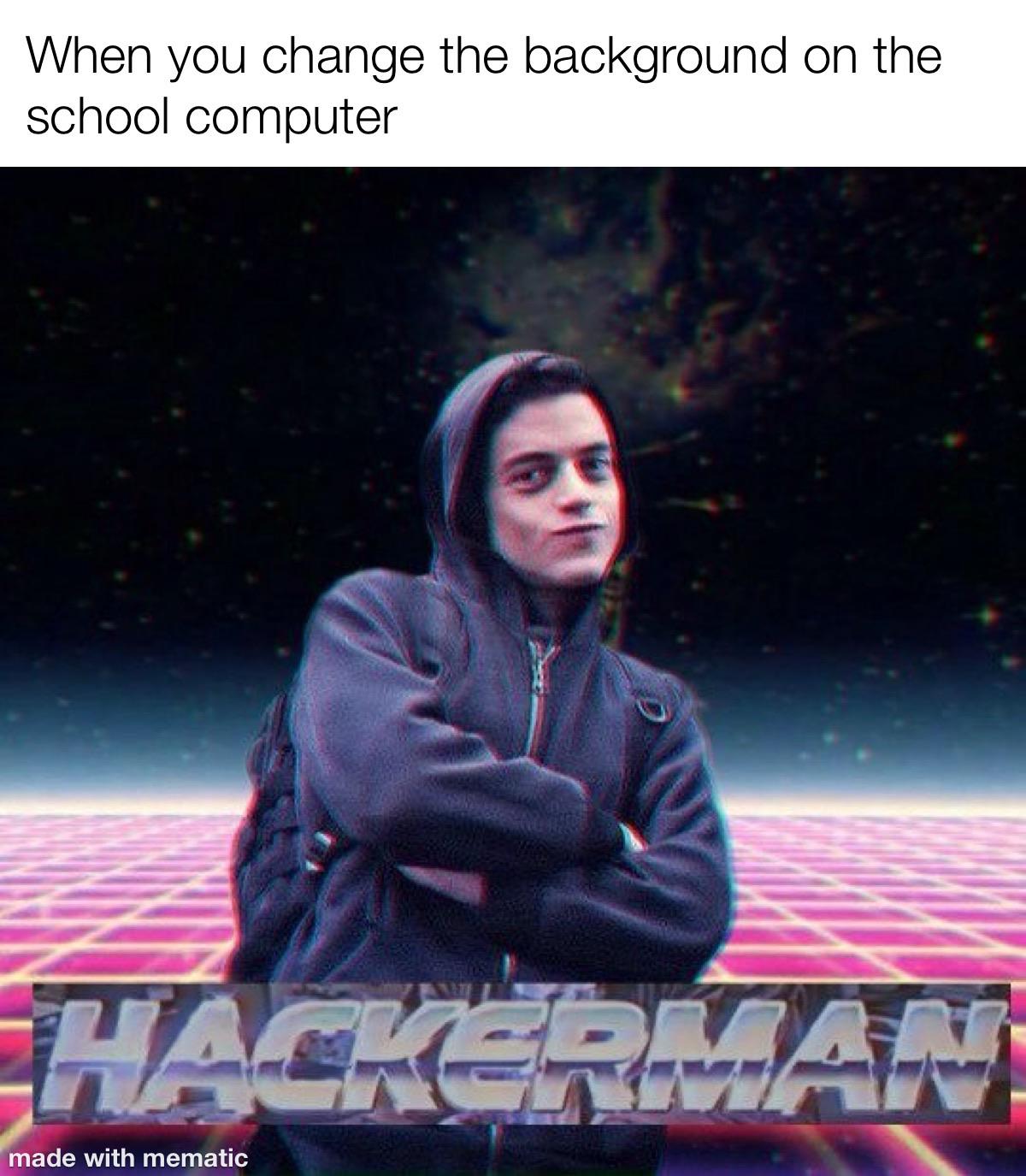 Master hacker meme