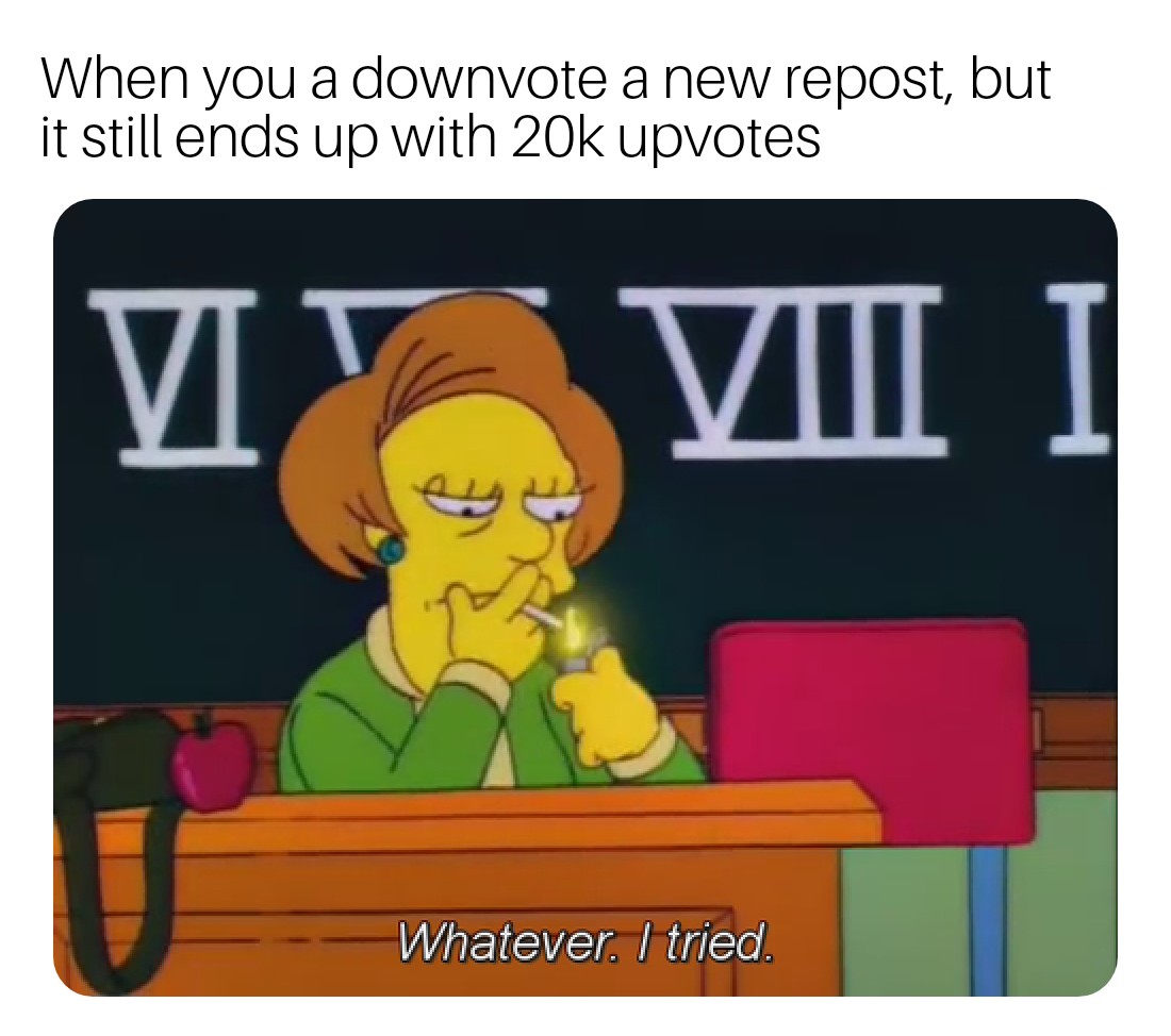 At least you tried memes