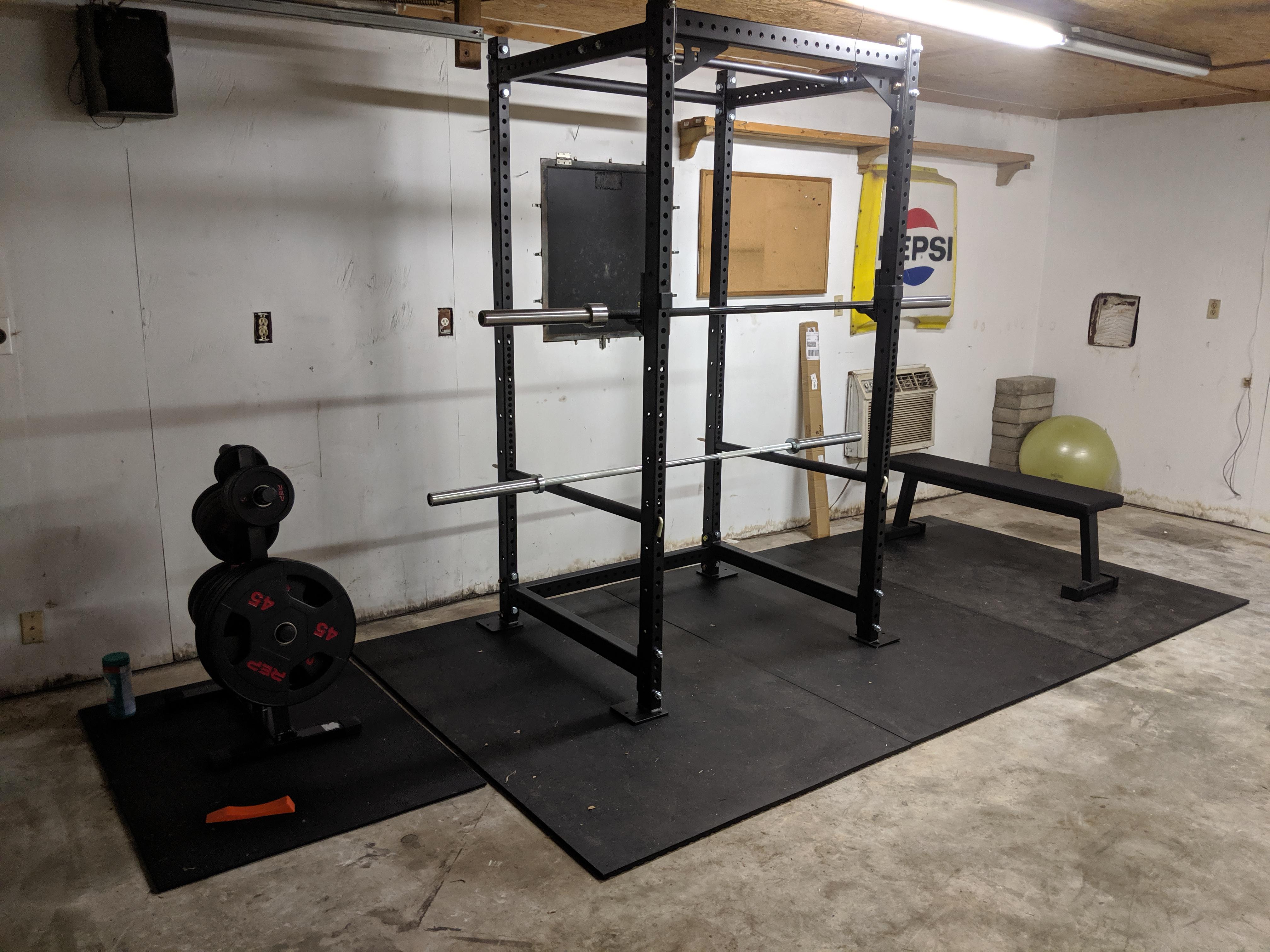 Highland Barbell Club (aka my home gym) r/homegym
