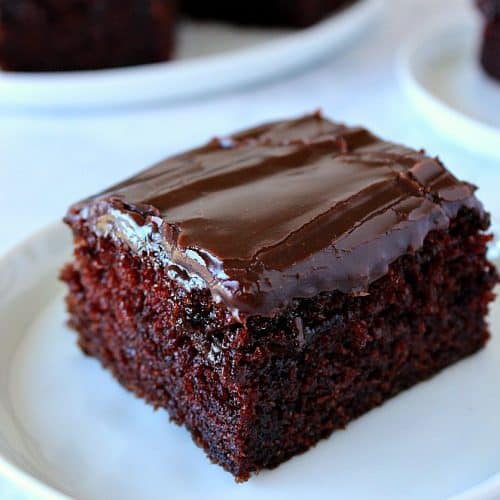 Double chocolate lava cake cake