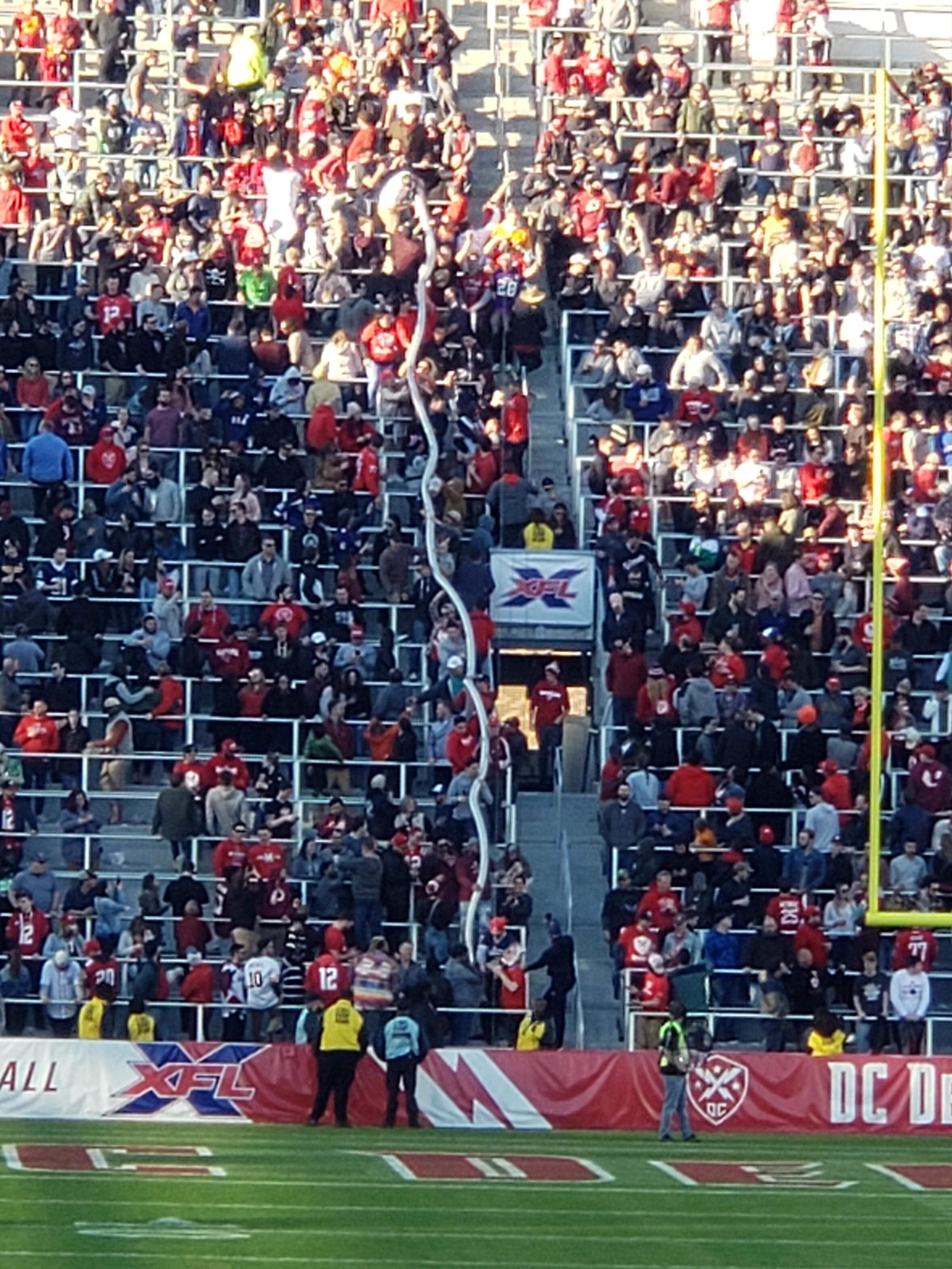 Massive Beer Snake at DC r/xfl