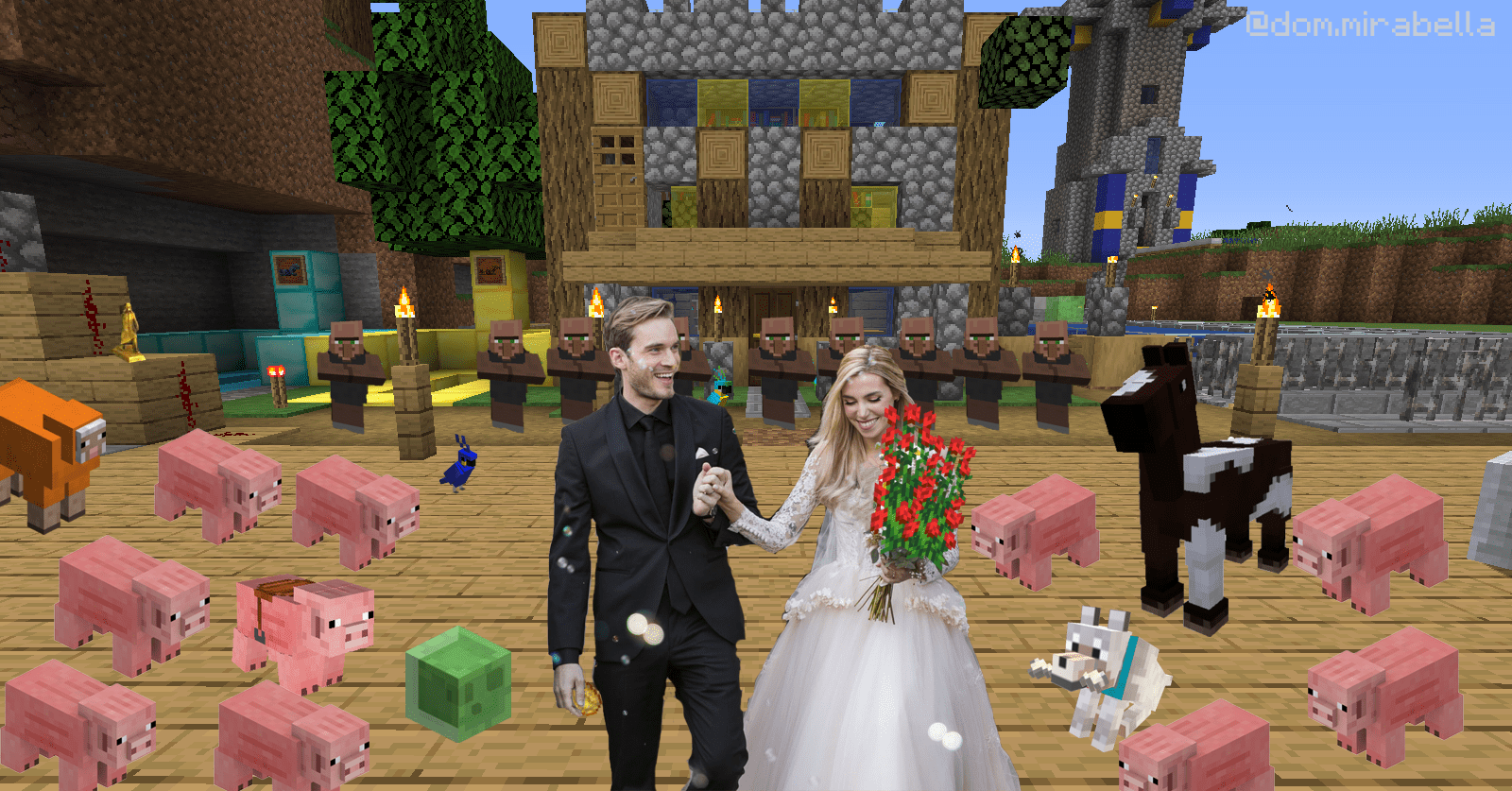 Minecraft Wedding Dress