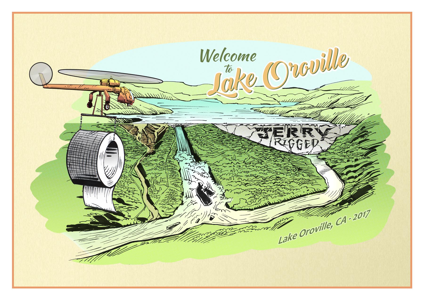 Jerry Rigged (Stay safe Oroville, CA) r/orovilledam