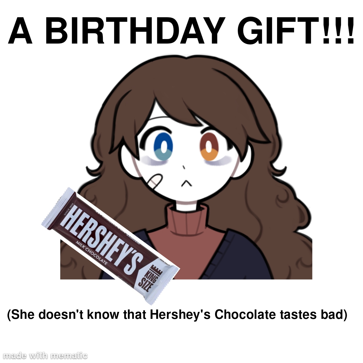 It was her birthday a few weeks ago, so I gave her a (late) birthday