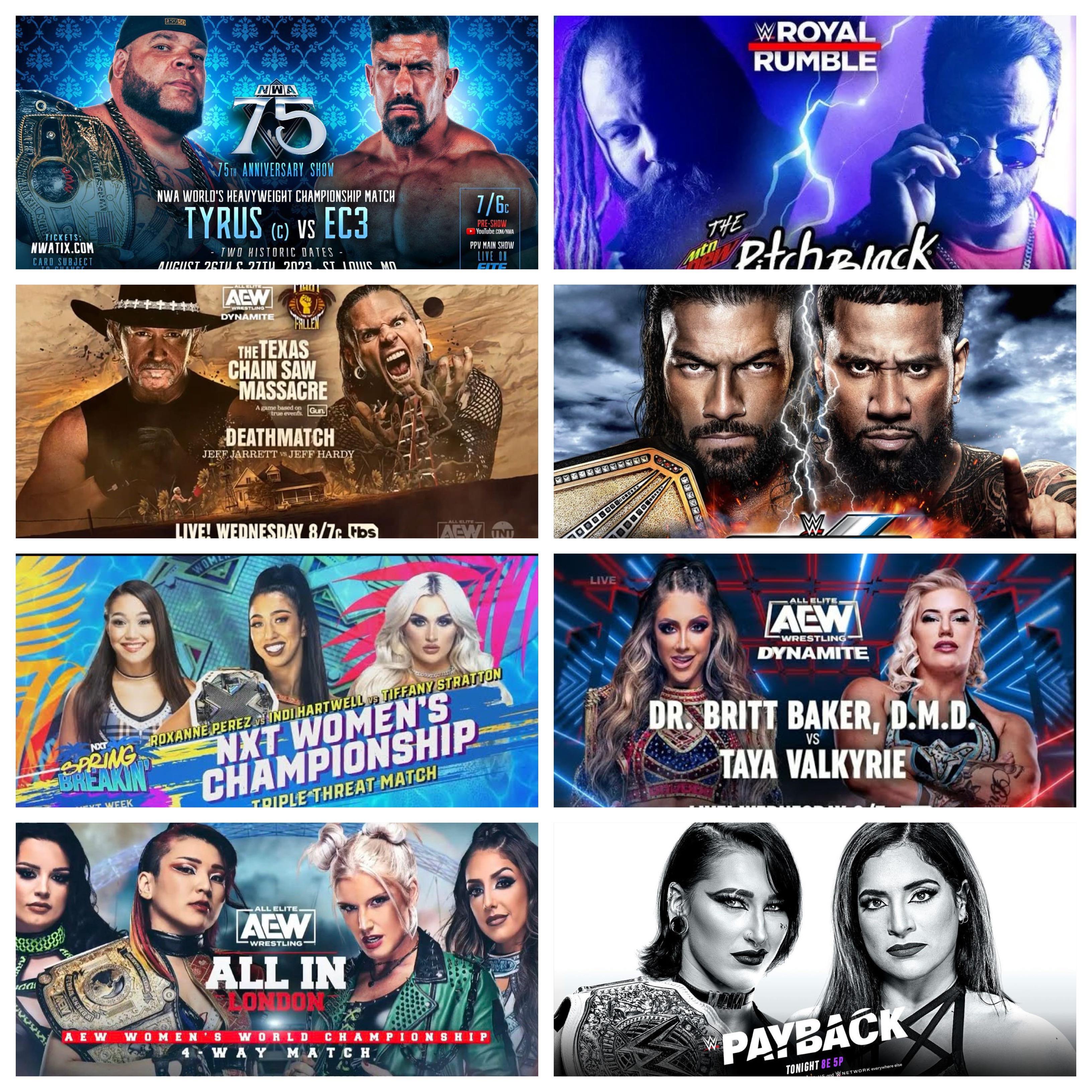 Some of the worst wrestling matches of 2023. They’re also among the