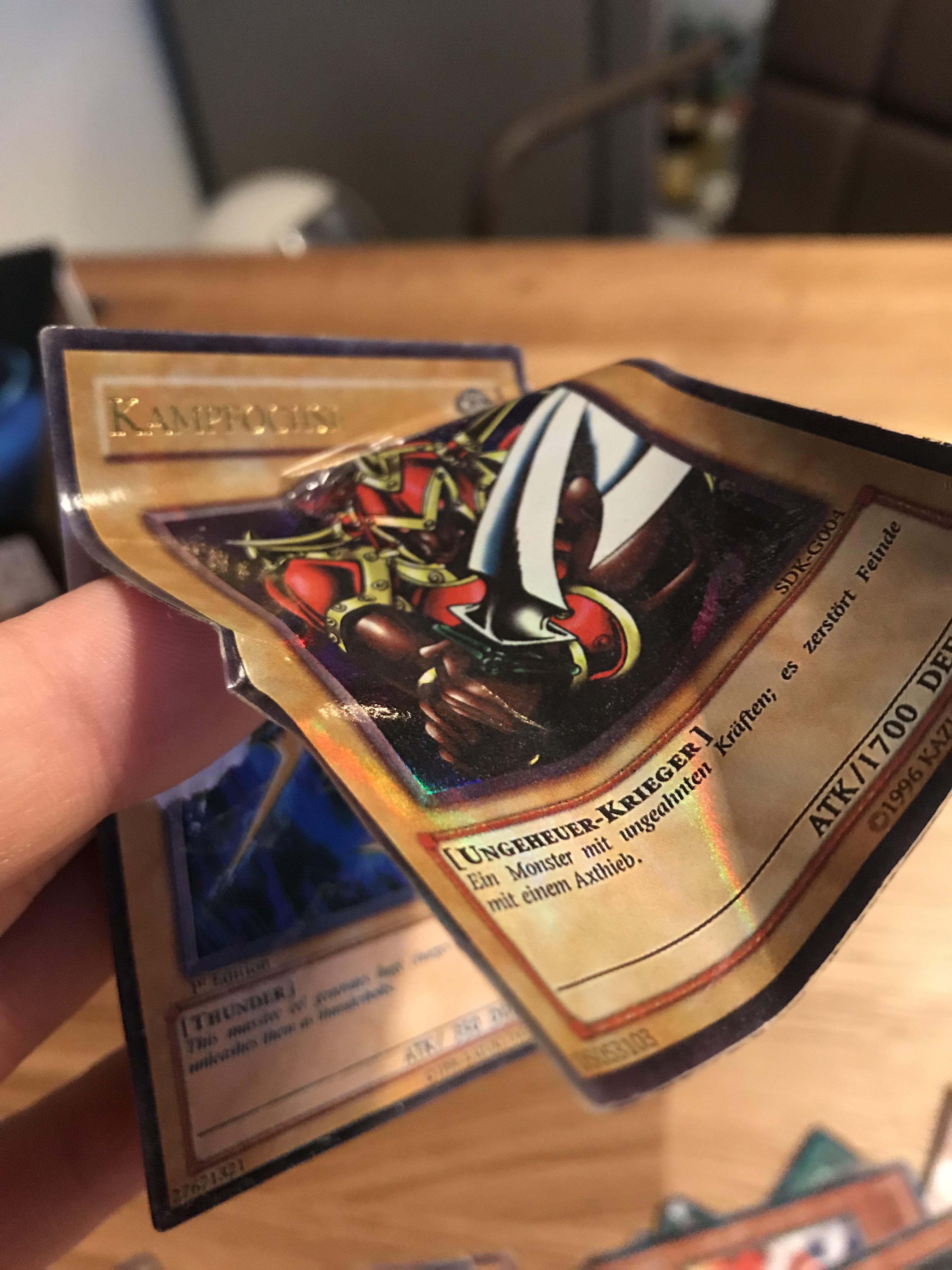 Found a hidden card under my fake YuGiOh Ultra