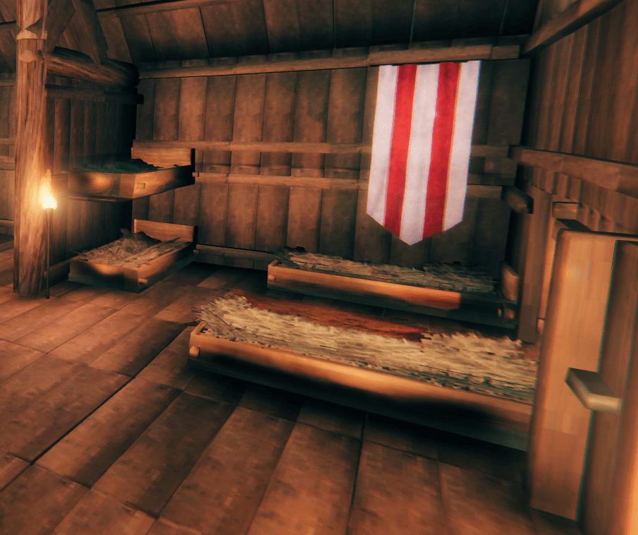 Helpful tip to save room. You can add a couple 1x1 floors above a bed