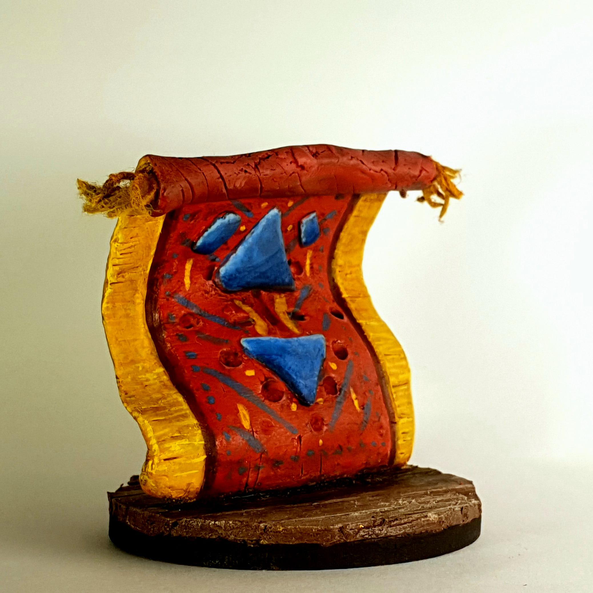 Rug of Smothering, my first attempt at sculpting my own miniature! r