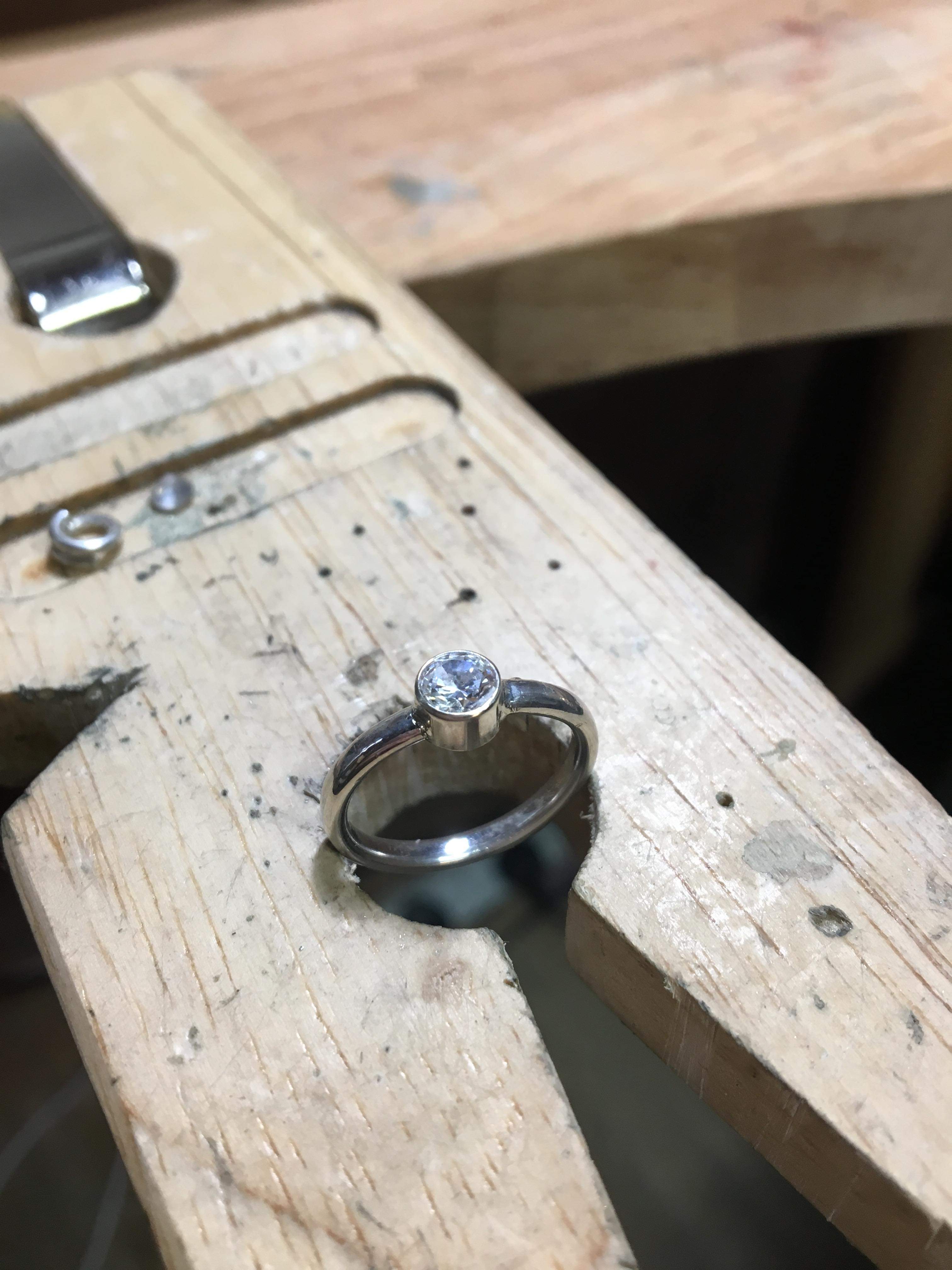 Just want to share the amazing engagement ring my fiance made me. It's