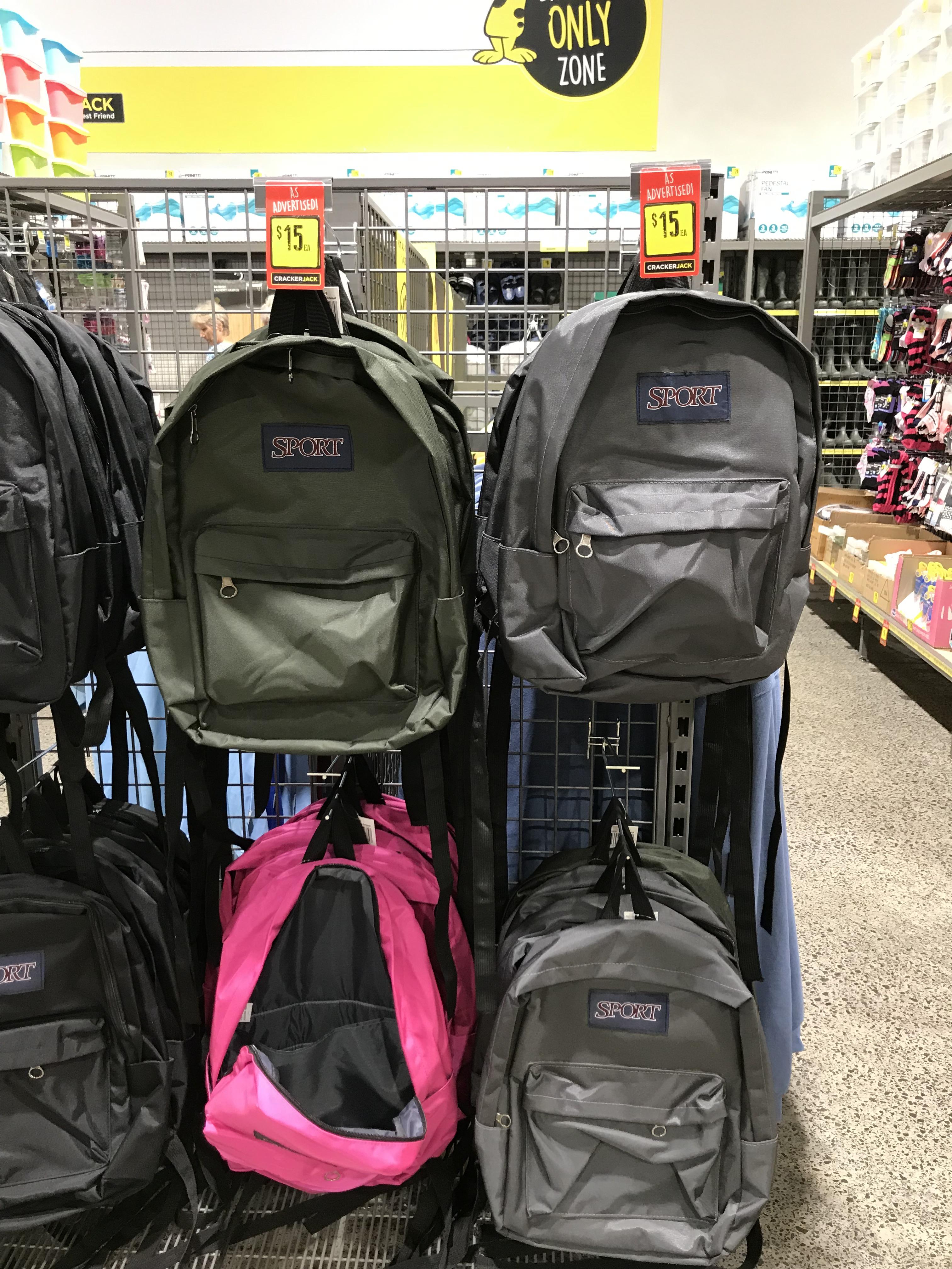 Jansport? No sir, you mean Sport © r/crappyoffbrands