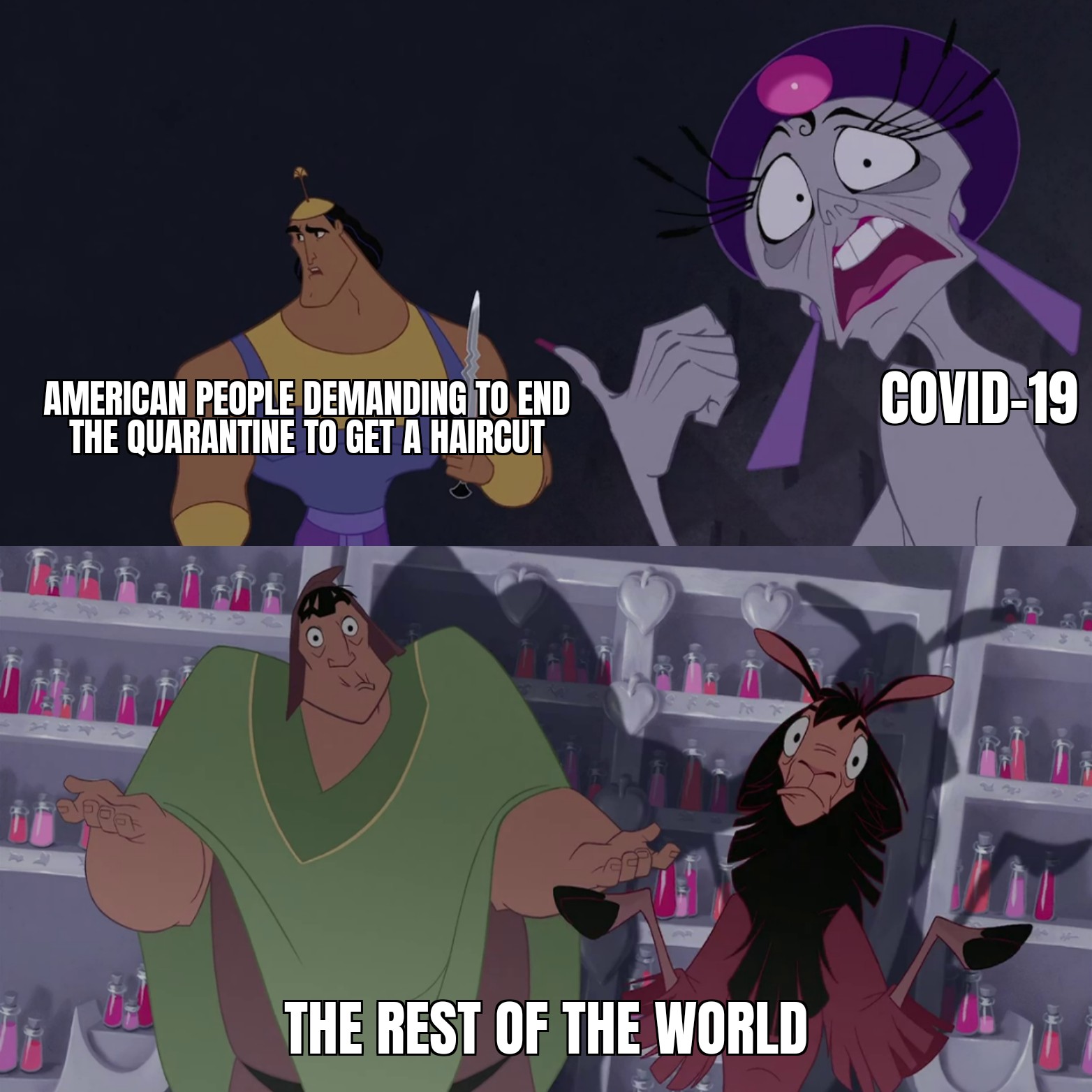 Made this after watching the emperor's new groove MemeEconomy
