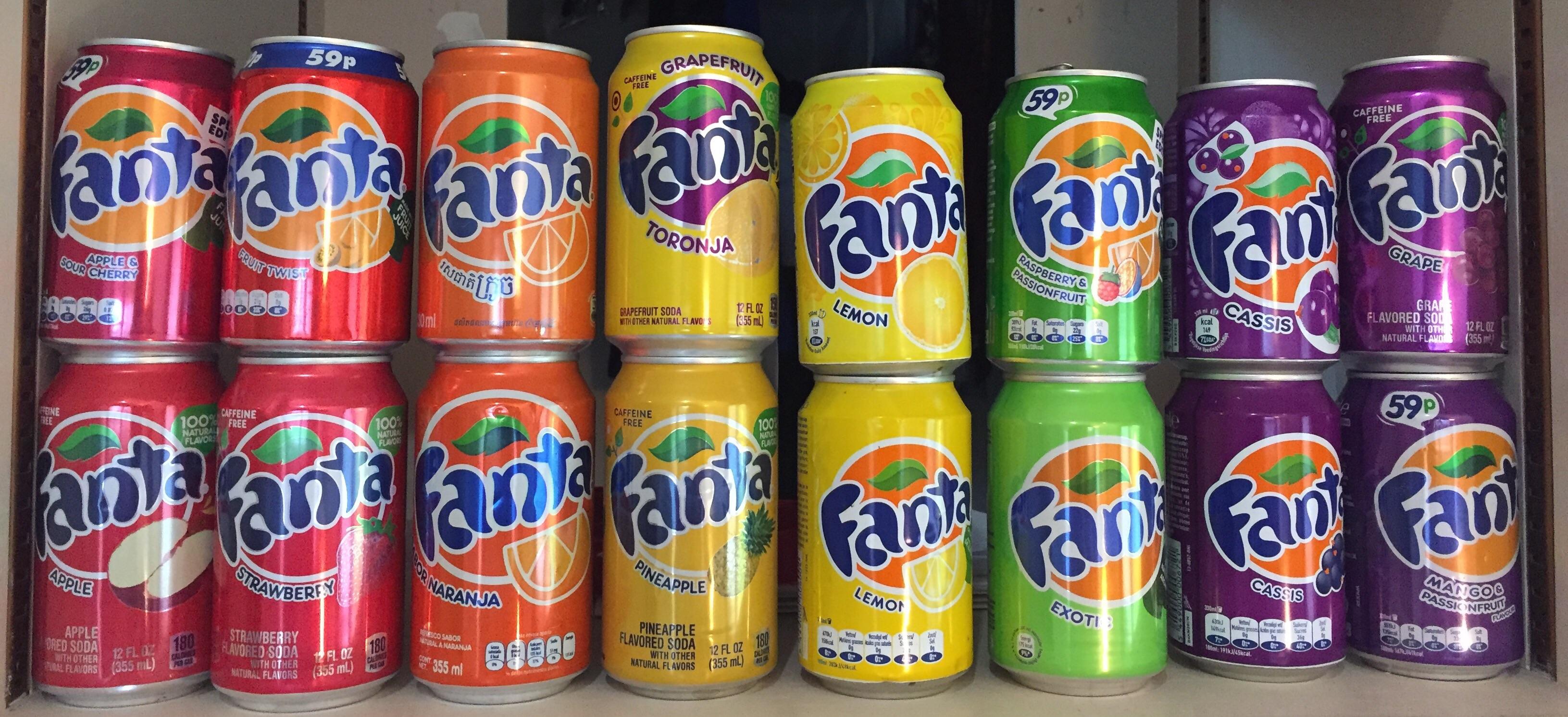Fanta Flavors