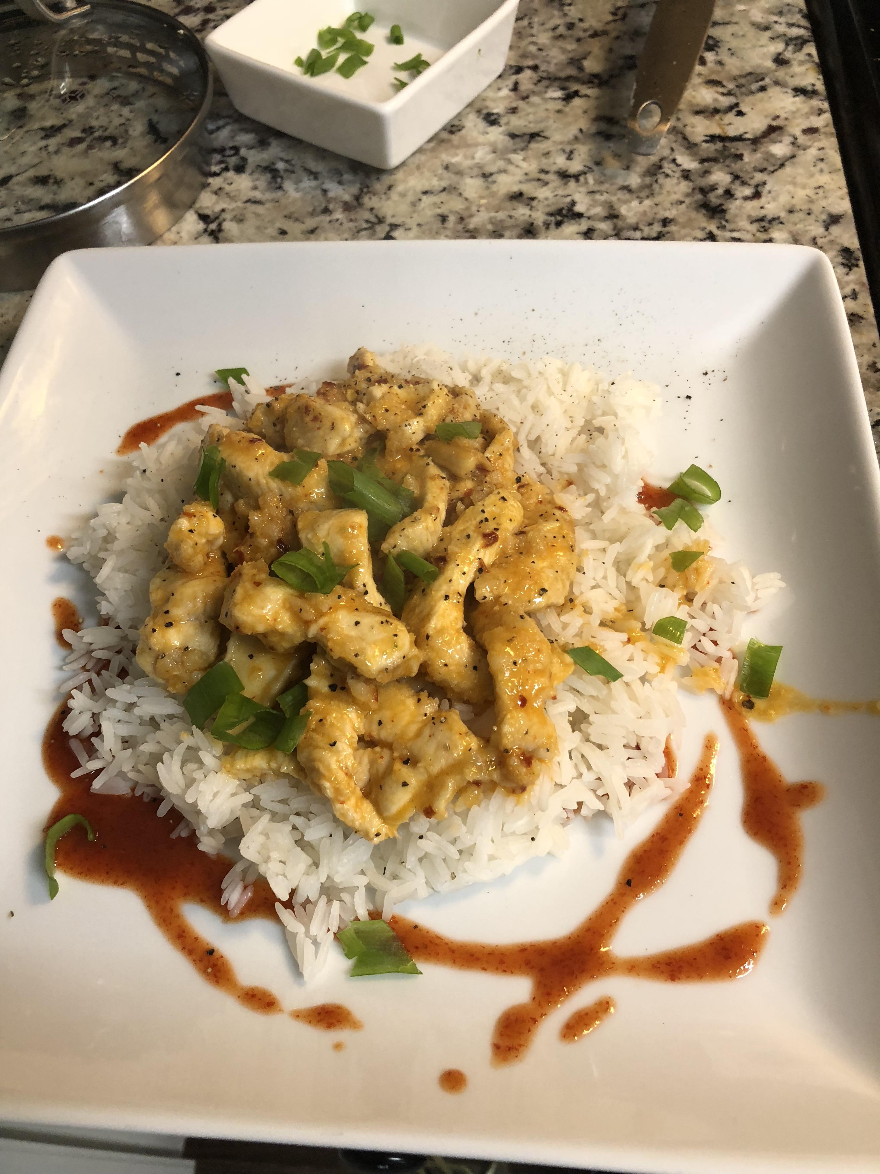 [Homemade] Coconut Curry Chicken r/food