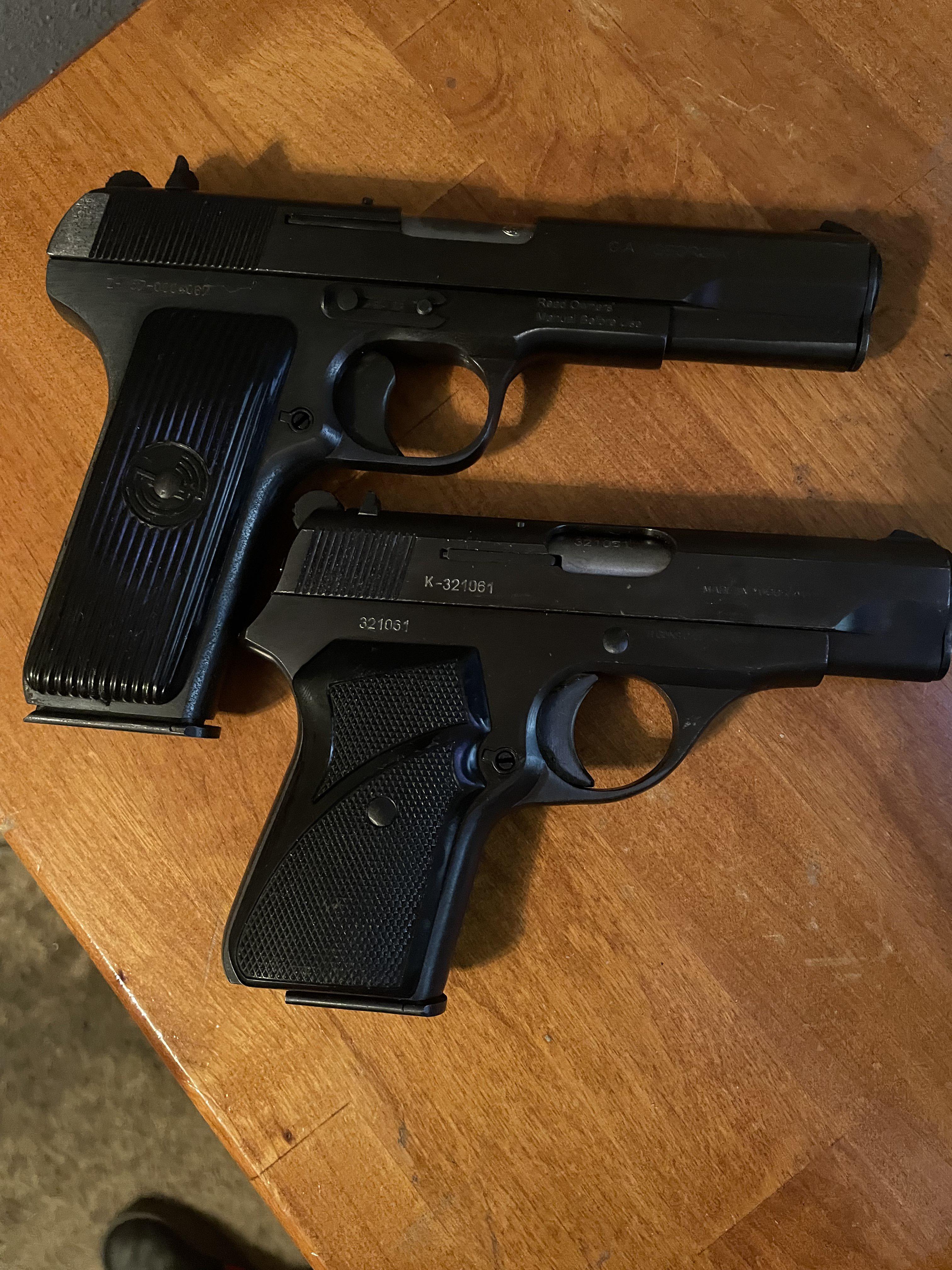 m57 and m70. still need to get a zastava ak though. r/zastavaarms101