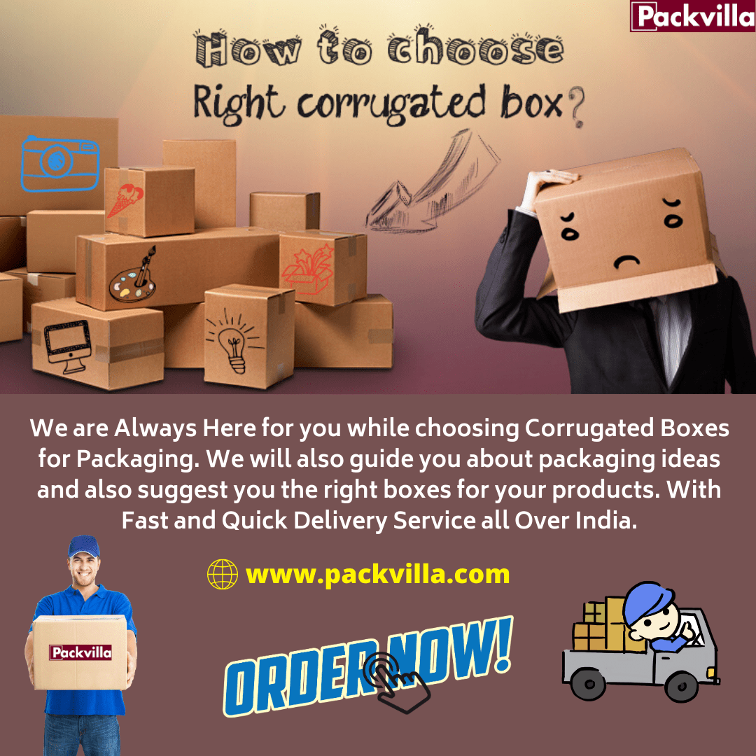 Buy Corrugated Boxes Online Packvilla packvilla