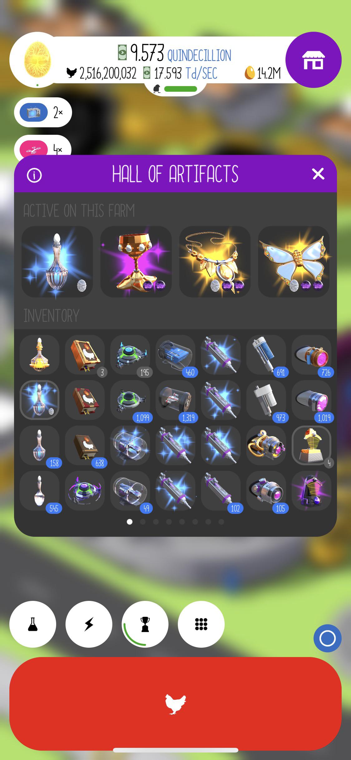 Enlightenment Artifacts EggsInc