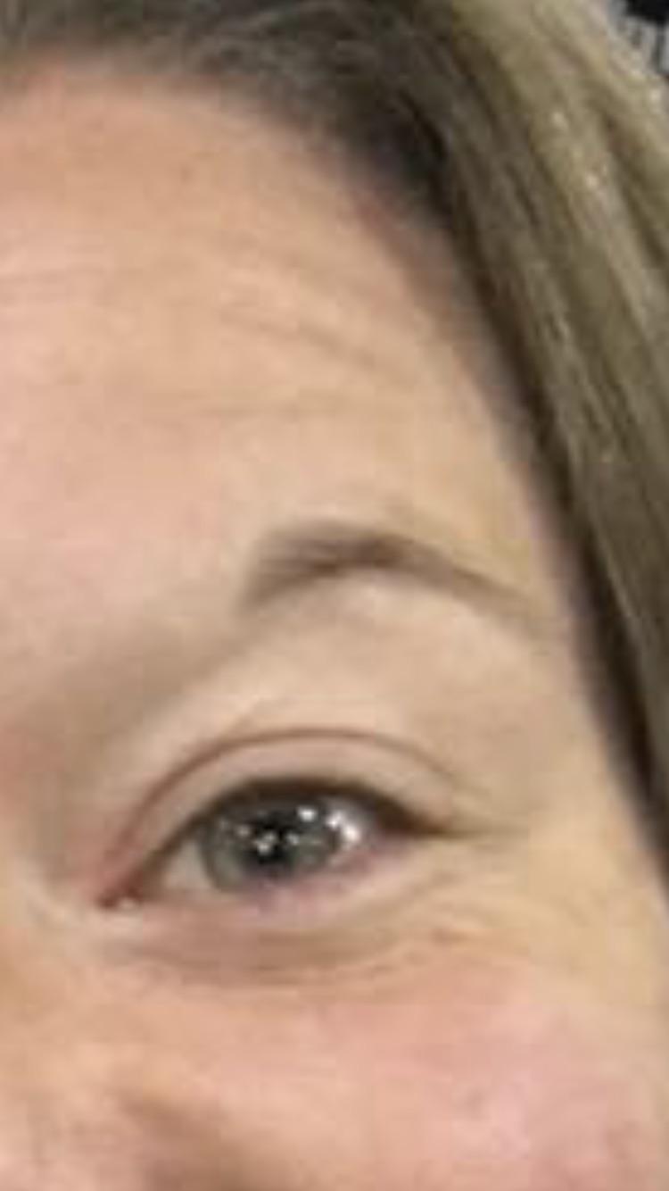 Wine Mom from Facebook r/awfuleyebrows