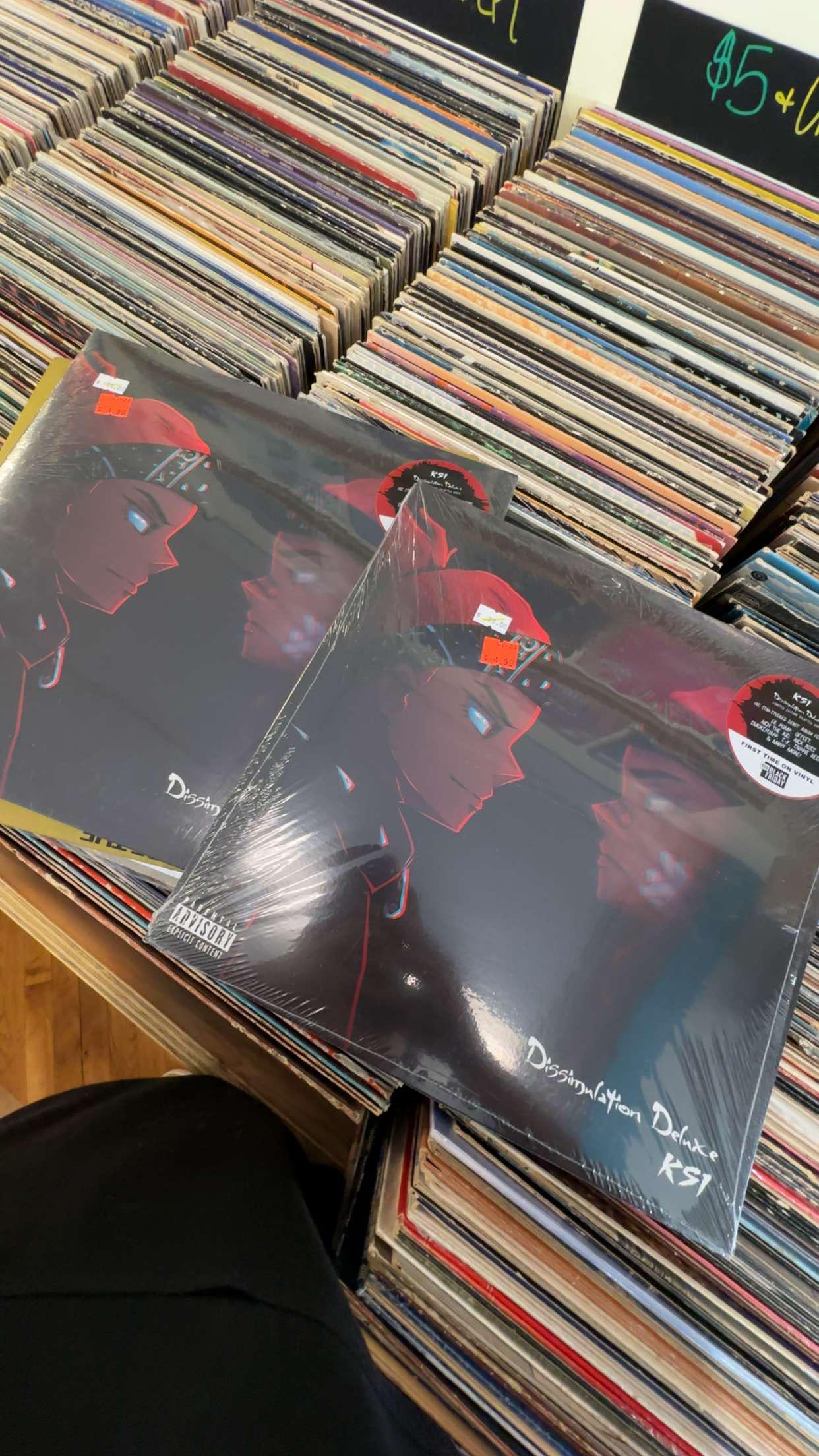 Found this in the 5 dollar bin at the record store. r/ksi