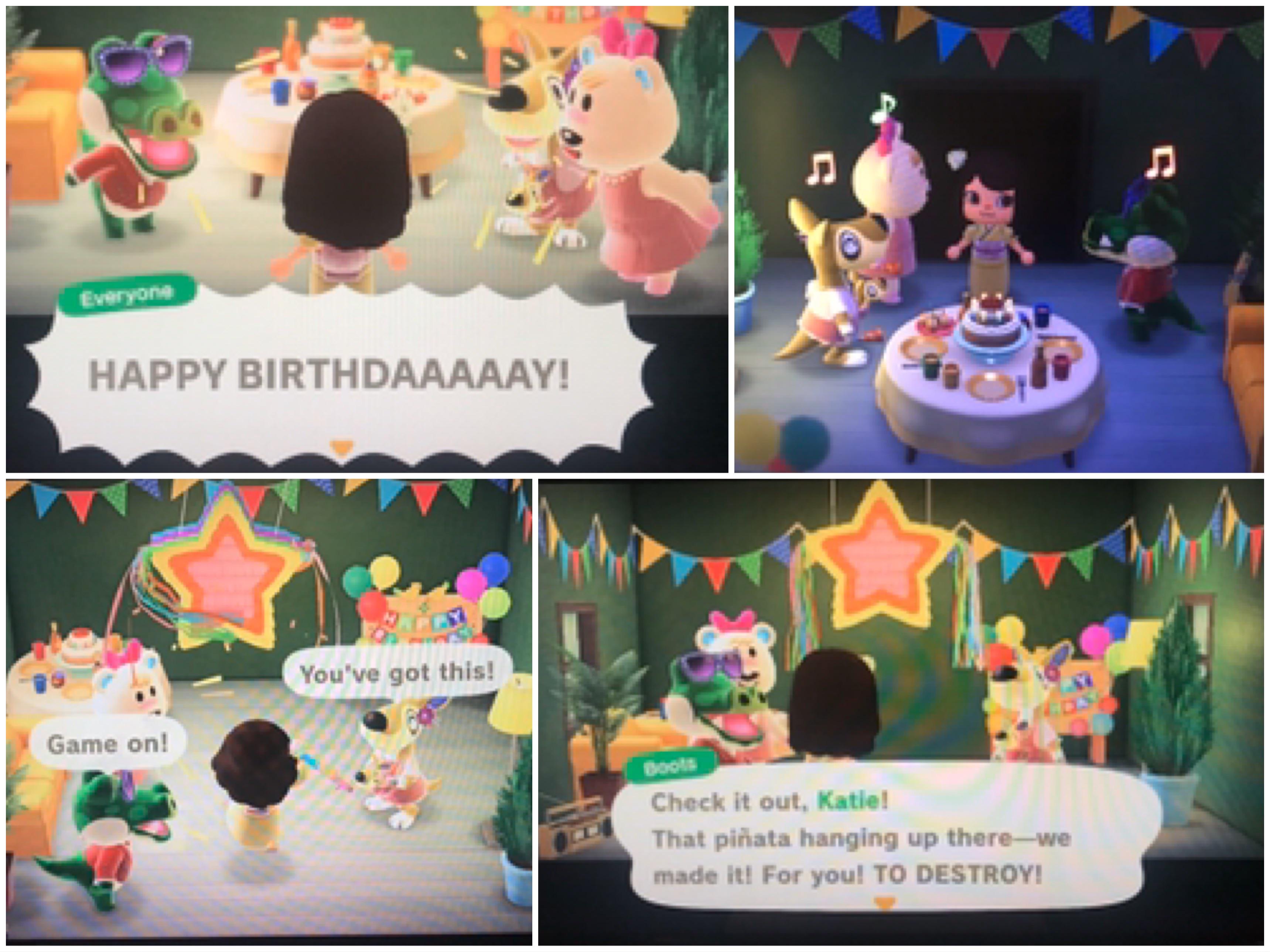 I was having a really rough birthday until I got on Animal Crossing and