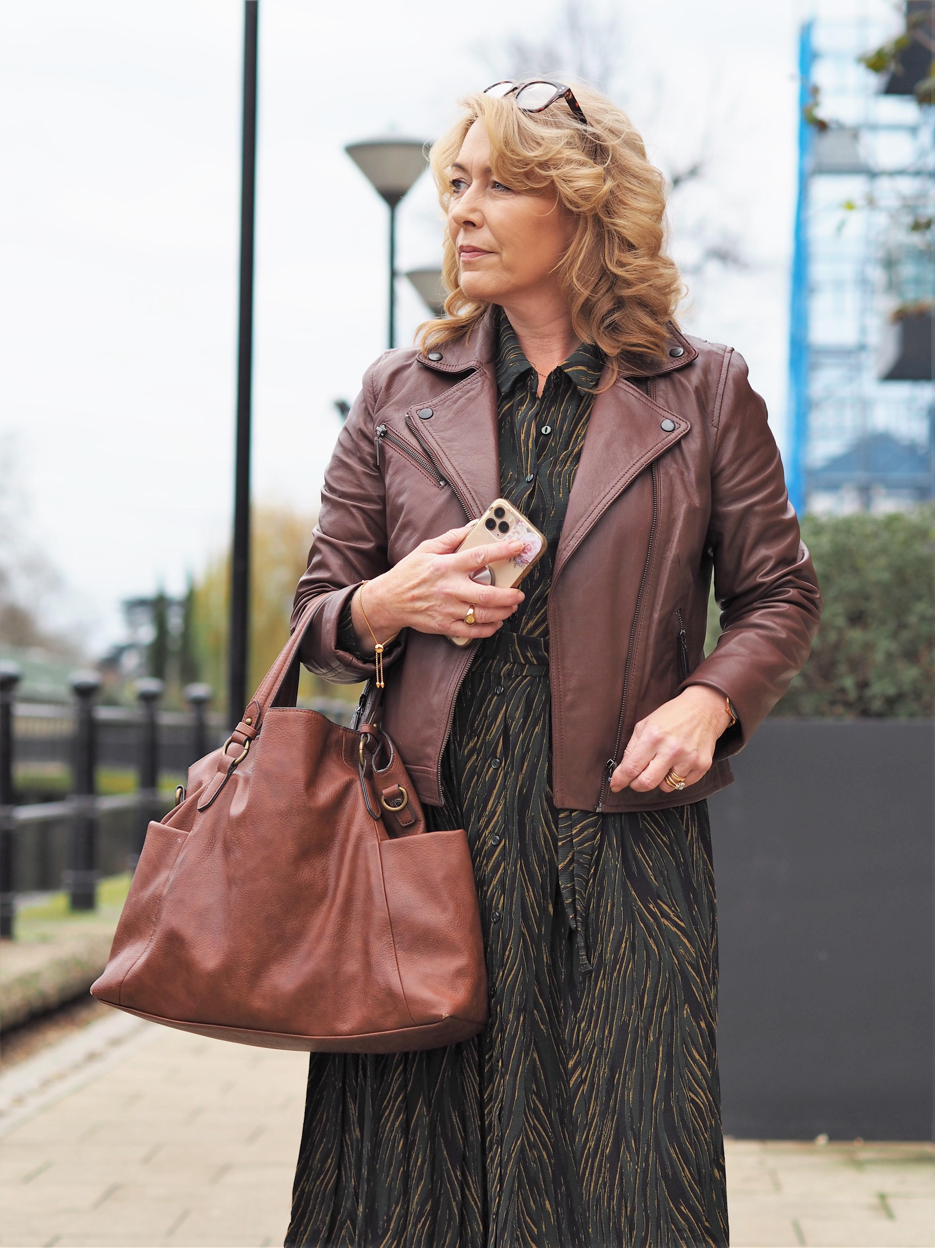 The bargain leather biker r/TodayIWore