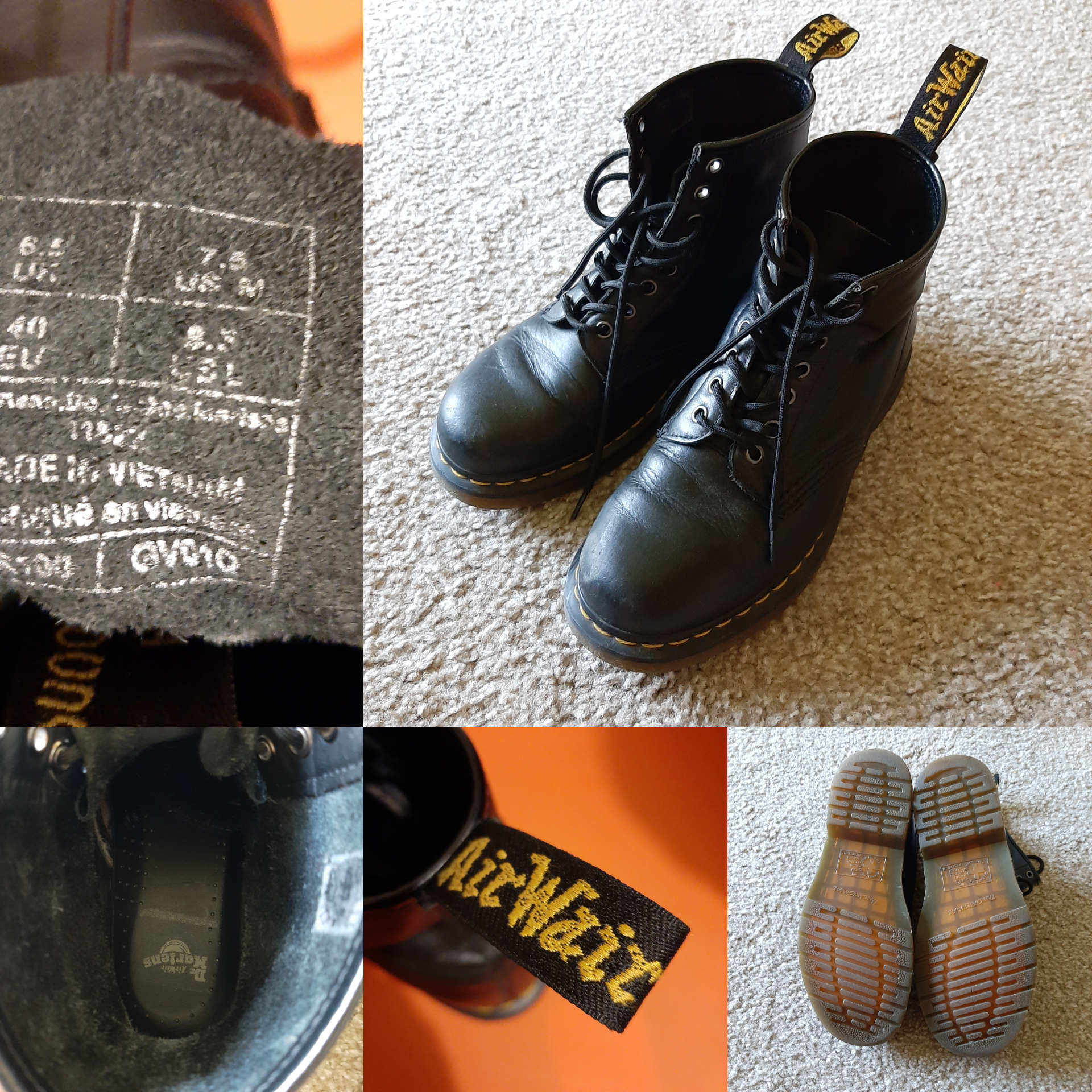 Has Dr. Martens made half sizes or are these fake? r/DrMartens