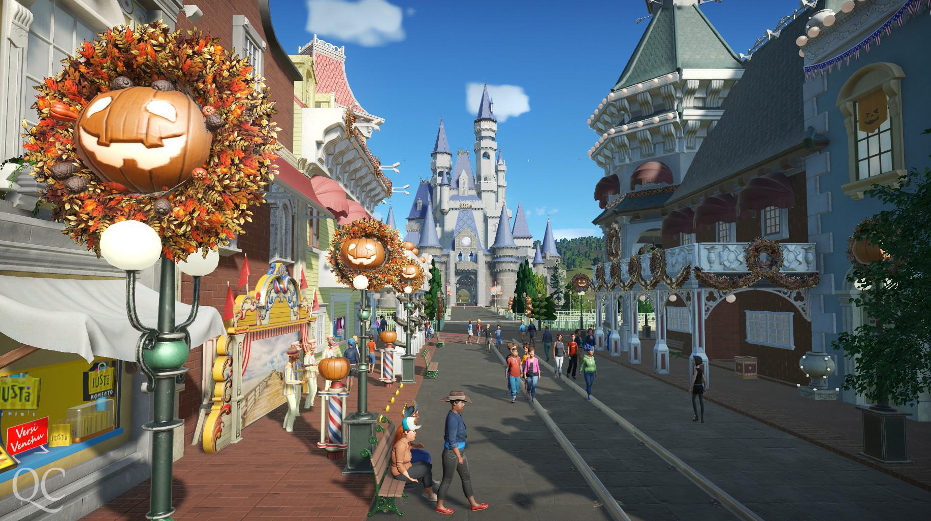 Fall Decor on Main Street