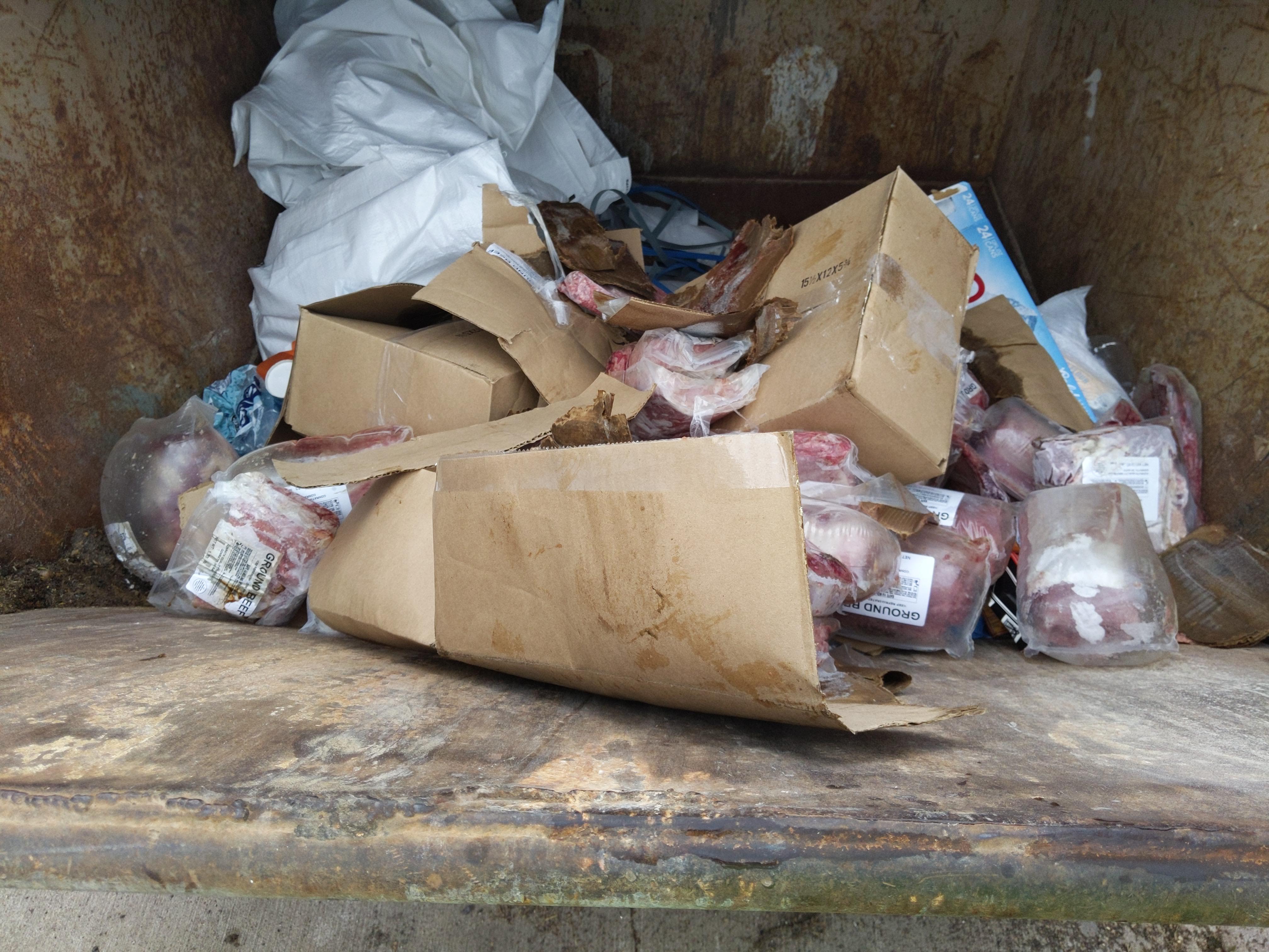 Someone unplugged my chest freezer with almost a 1/2 beef inside it