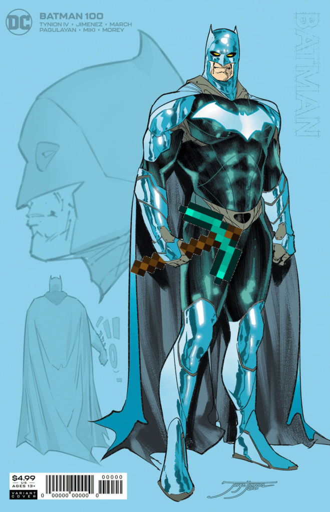 The New Batman design by Jimenez looks really cool