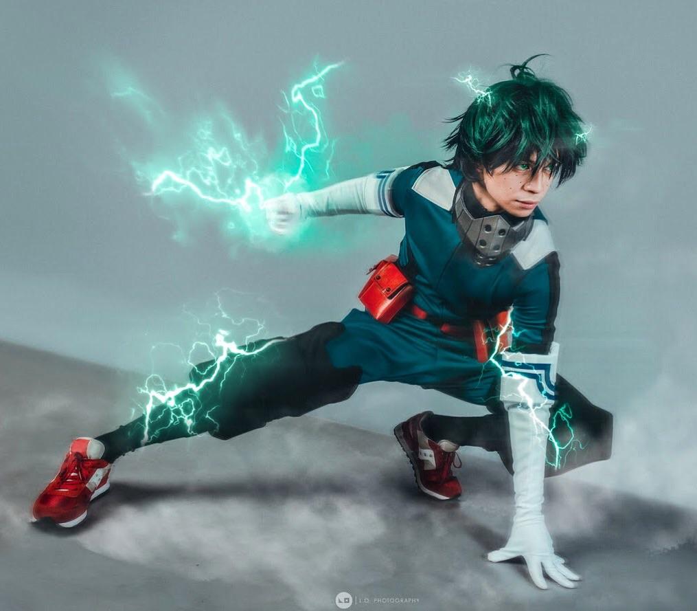 [SELF] Action pose for my Deku Cosplay r/cosplay