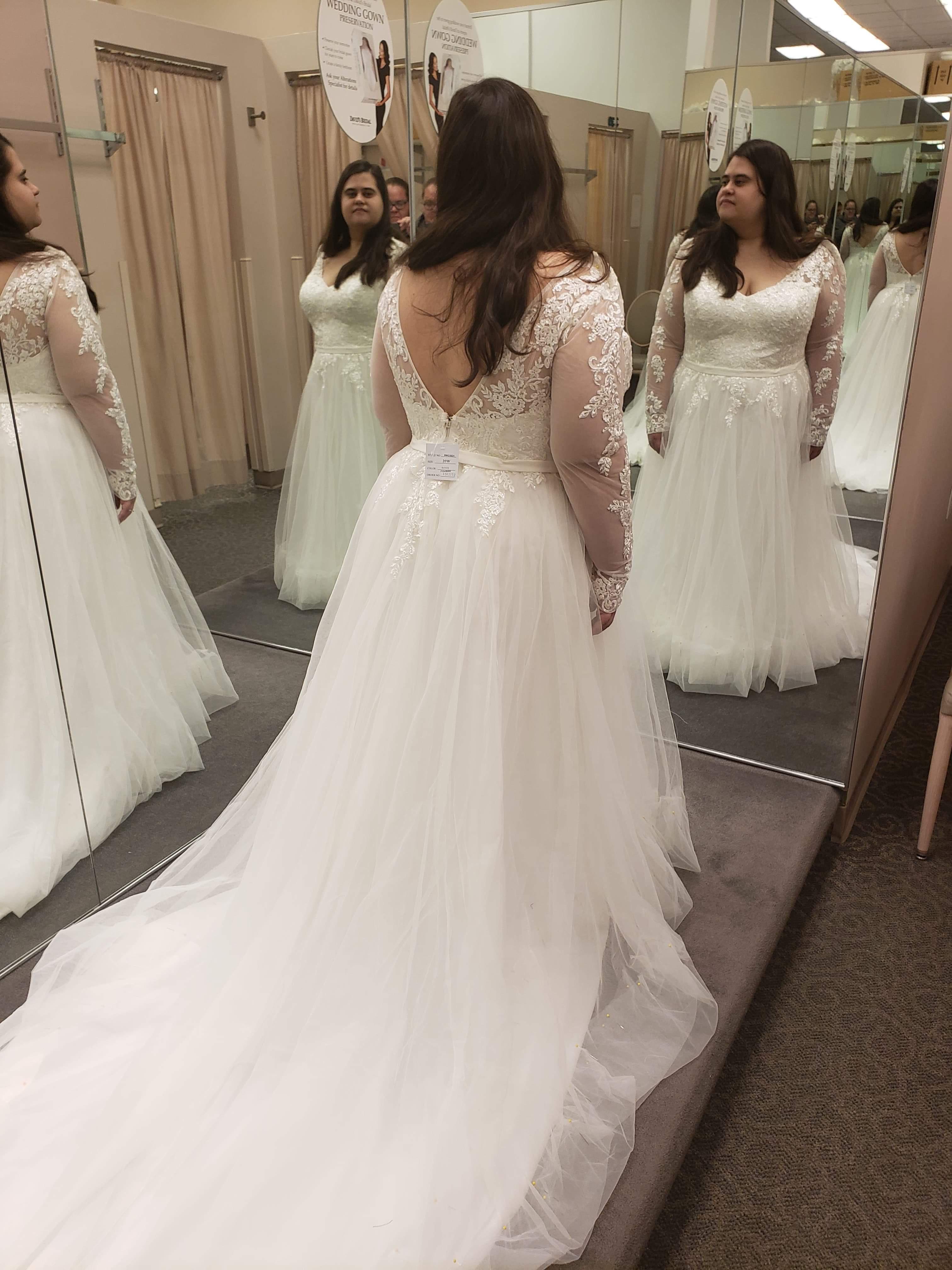 Also had my alterations appointment for my dress. It looks even more