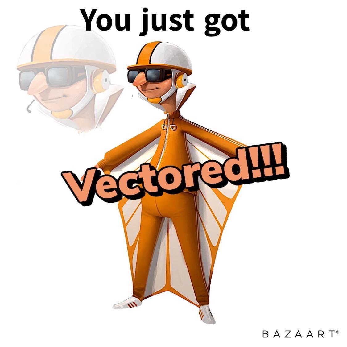 (HD) Vectored Meme [Template] Getvictored