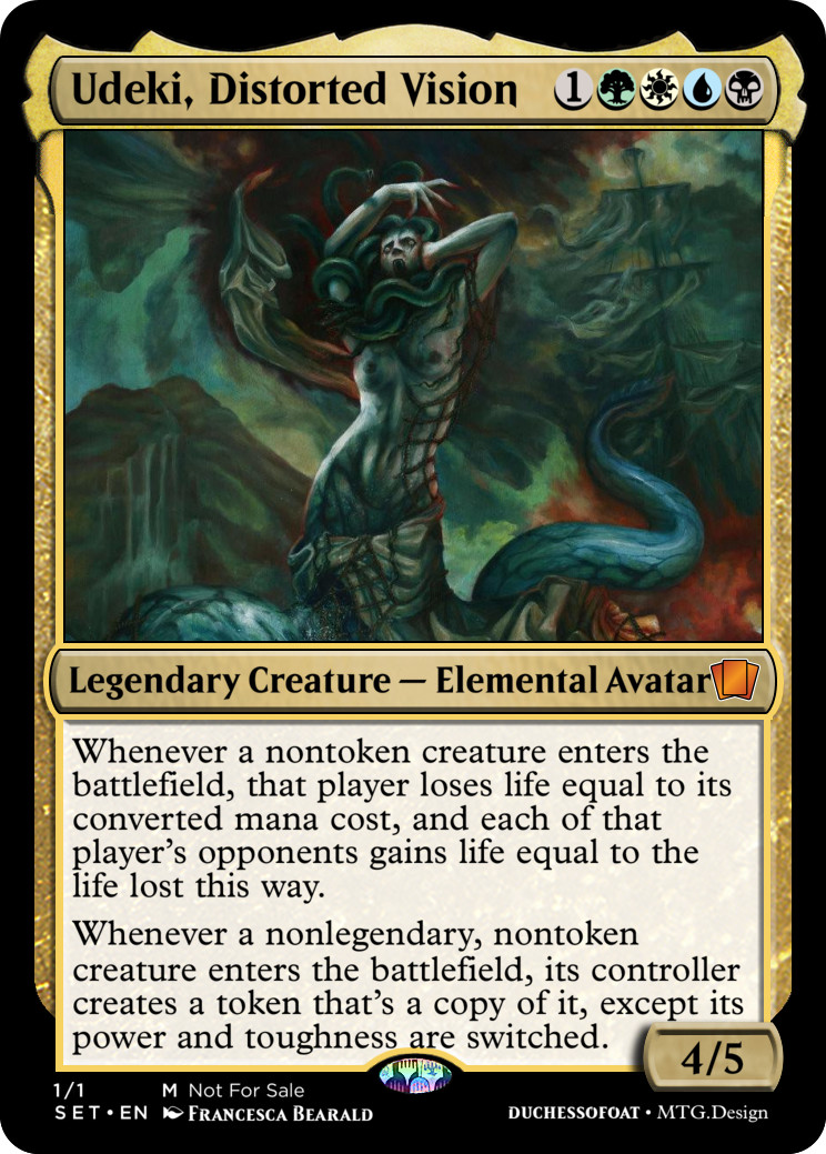 Sort of like a house of funhouse mirrors, but for creatures. custommagic