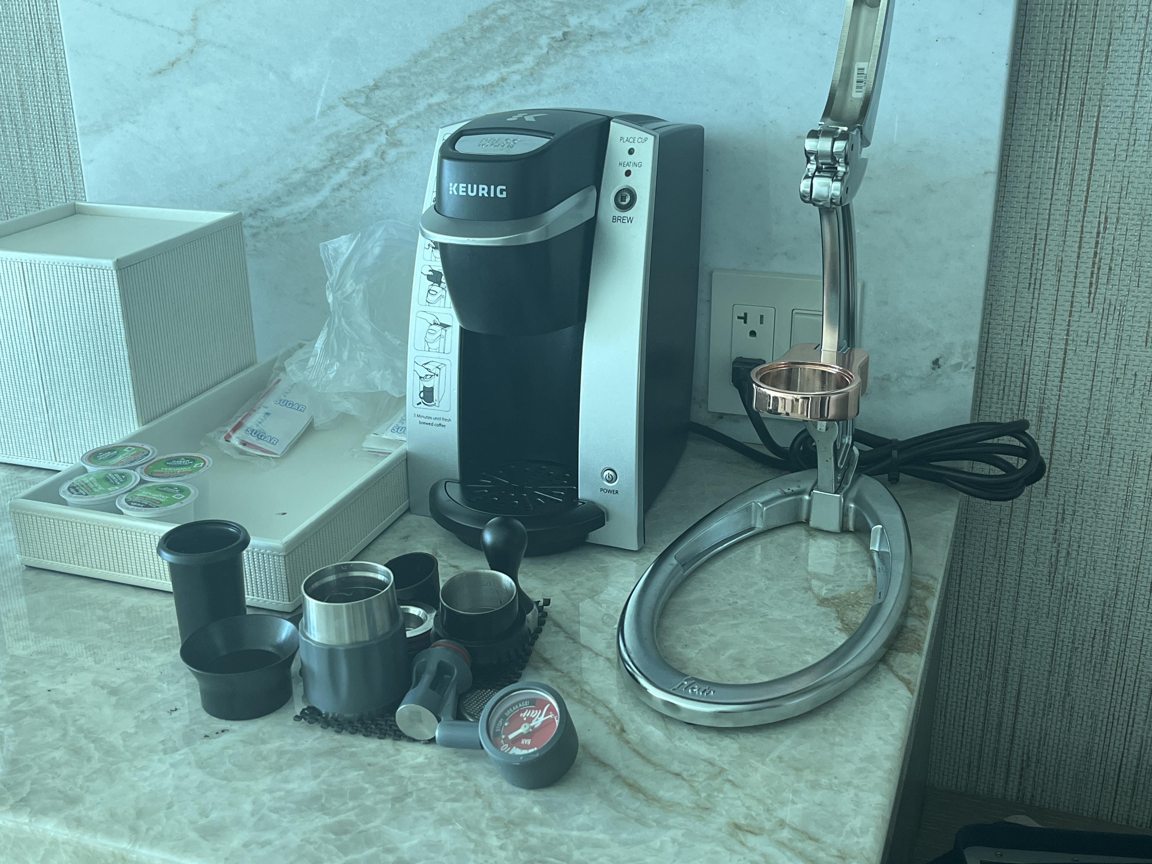 Flair + Joshuastation Coffee Making hotel room coffee a thing of the