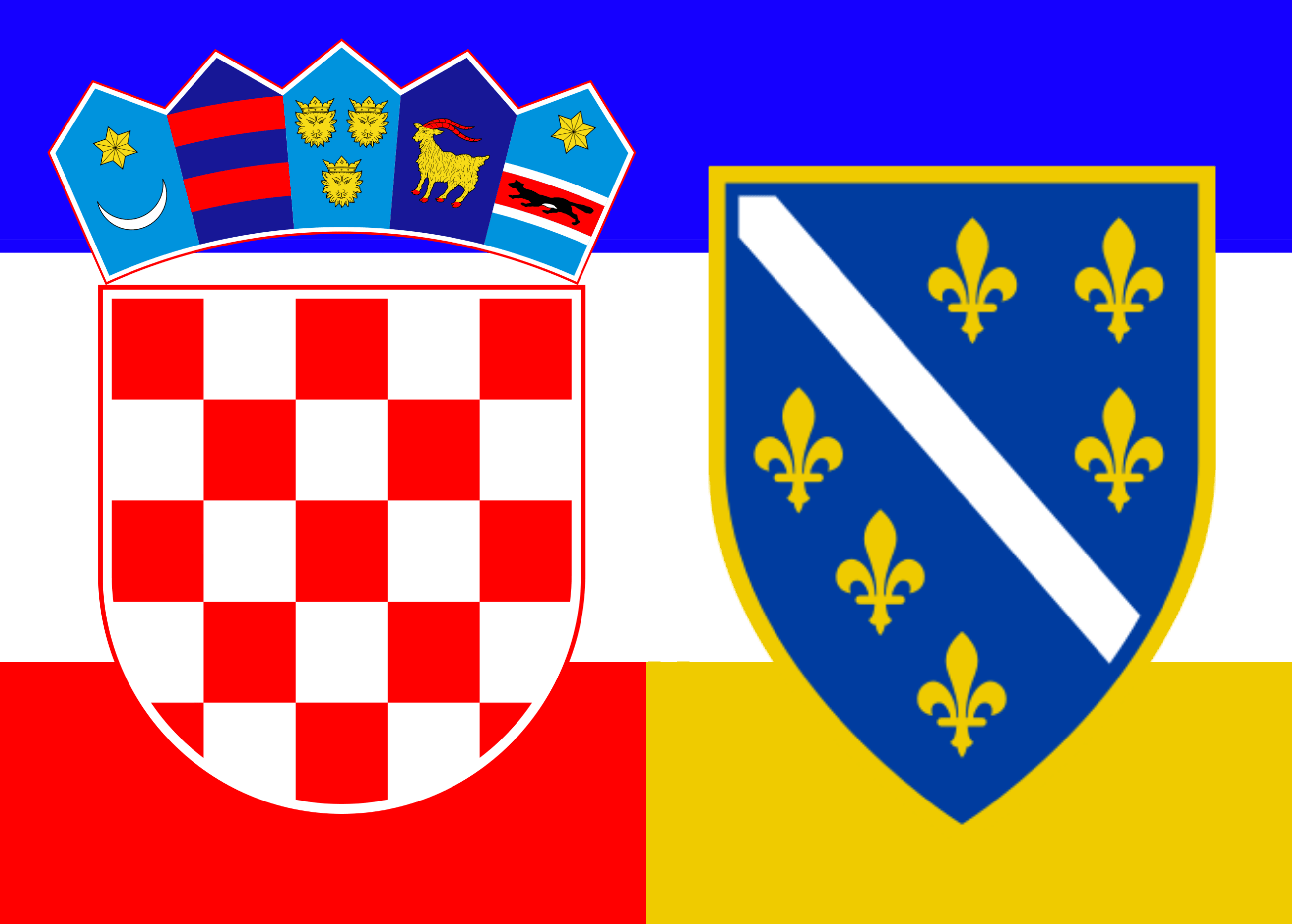 BosnianCroatian Union r/vexillology