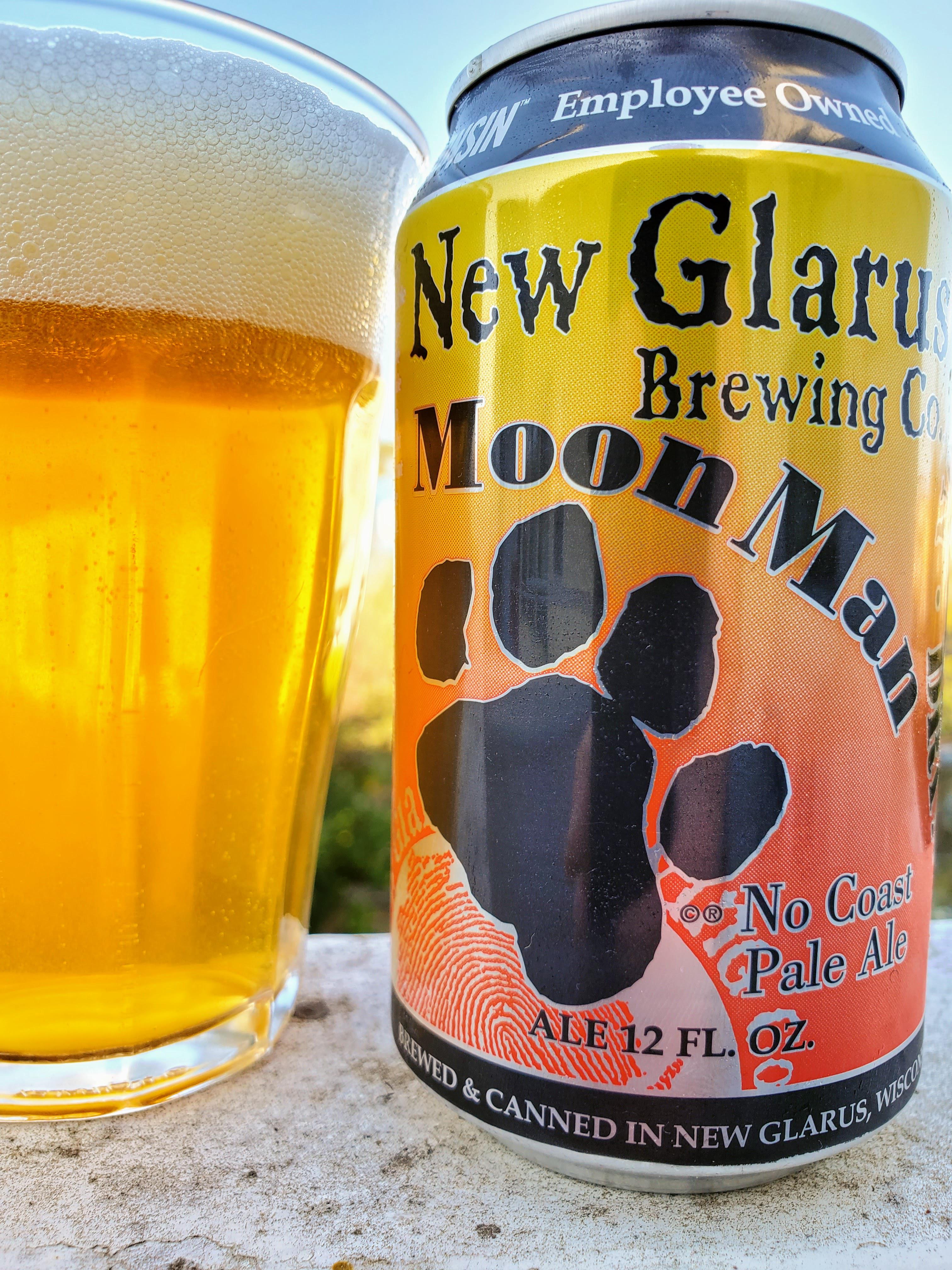 New Glarus Brewing Co. Moon Man No Coast Pale Ale [3024x4032][OC] r