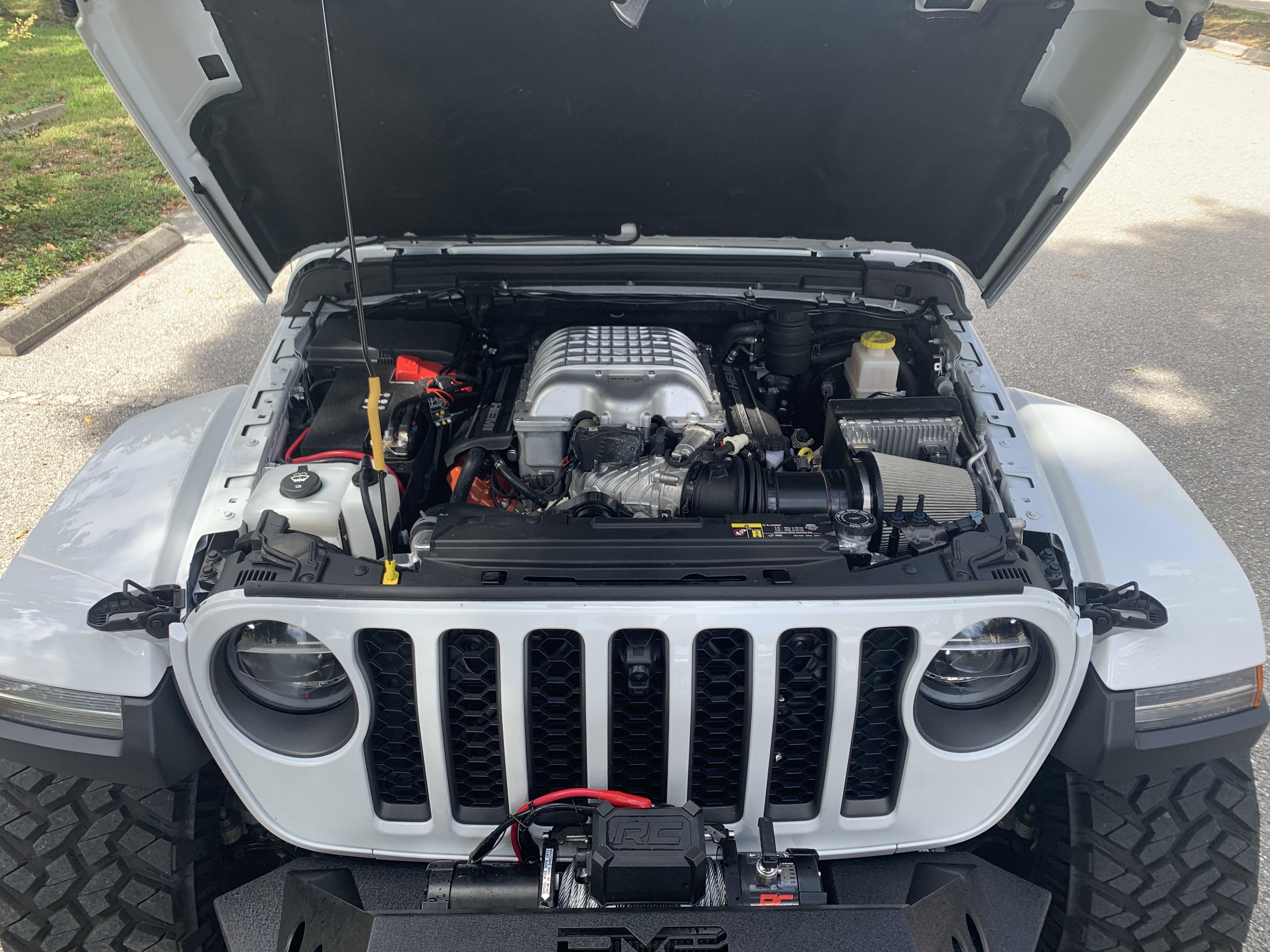 Hellcat swapped Gladiator Jeep