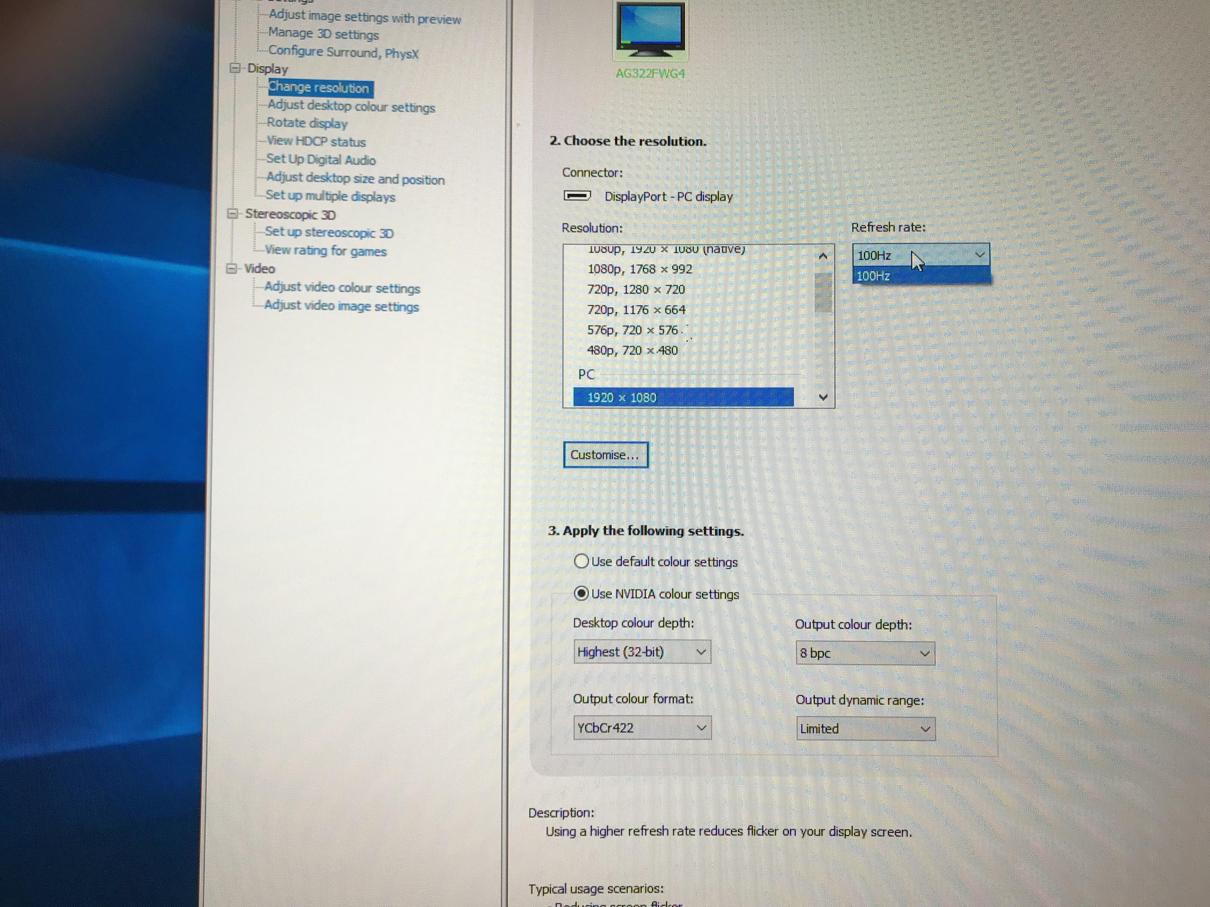 100hz Monitor Under 100 The Job Letter