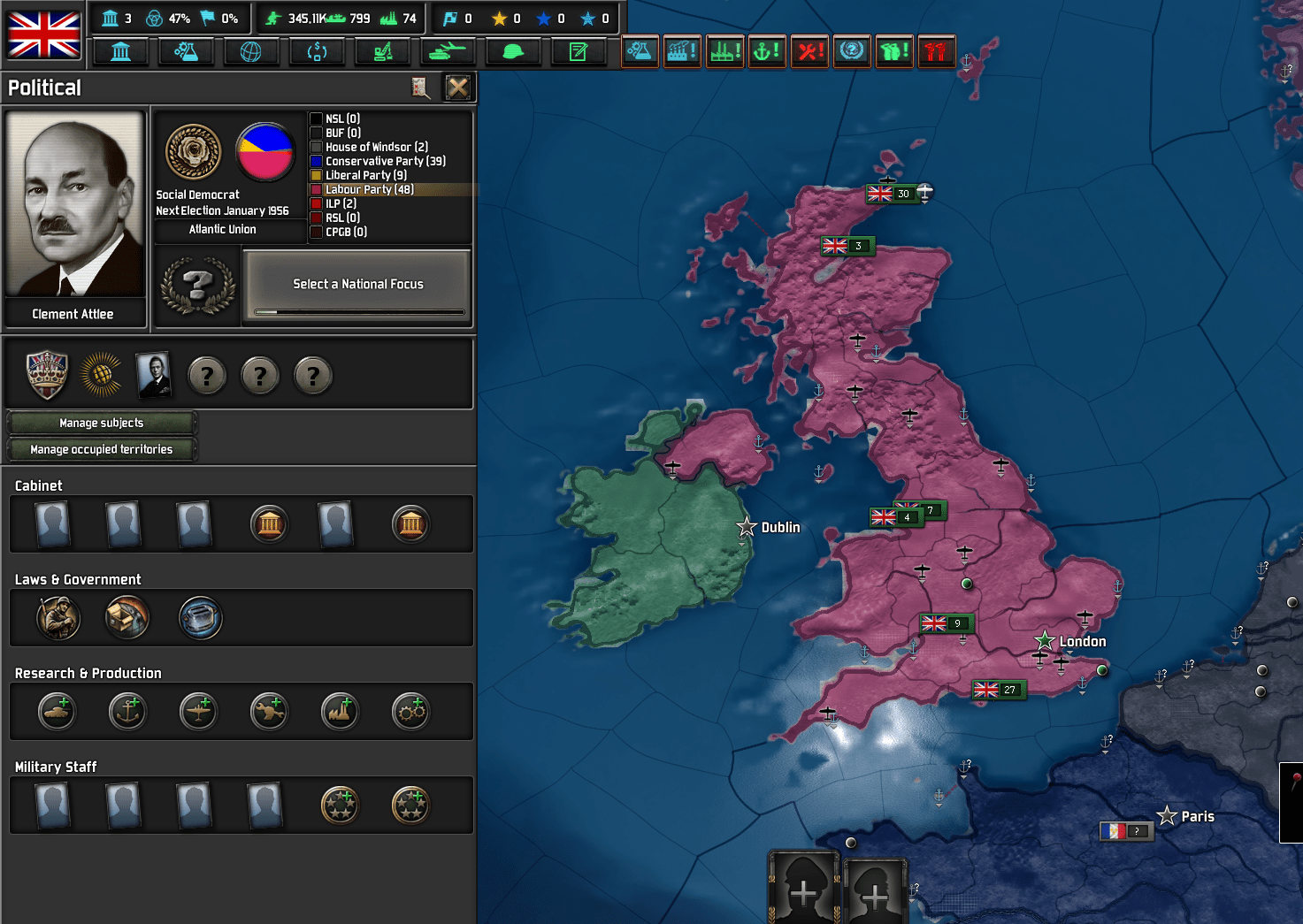 Thousand Week Reich Developer Diary 1 The United Kingdom hoi4