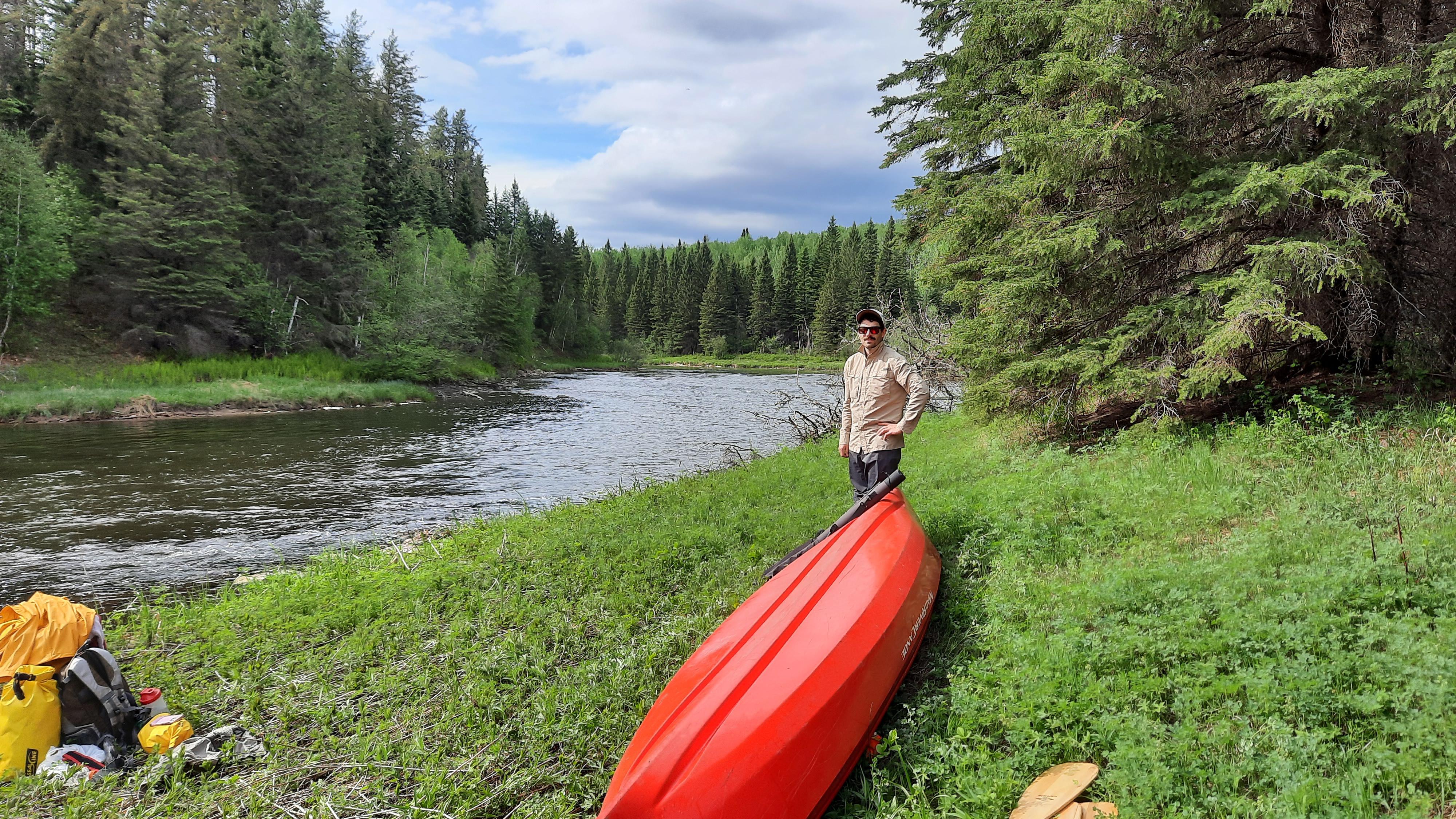 Waterhen River, Saskatchewan. One of my favourite campsites. r